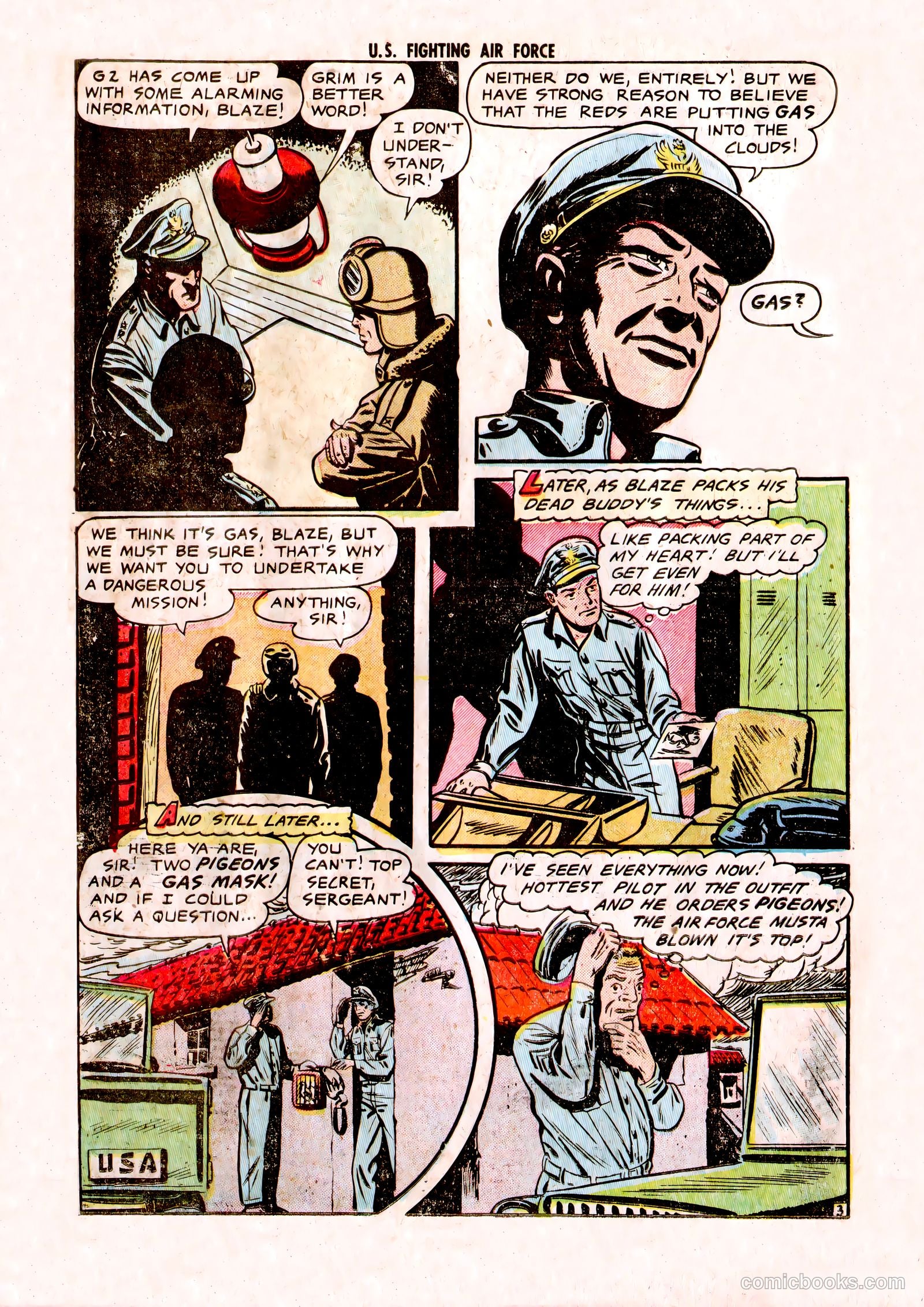 U.S. Fighting Air Force #2 (1952) — page 22 of 37
