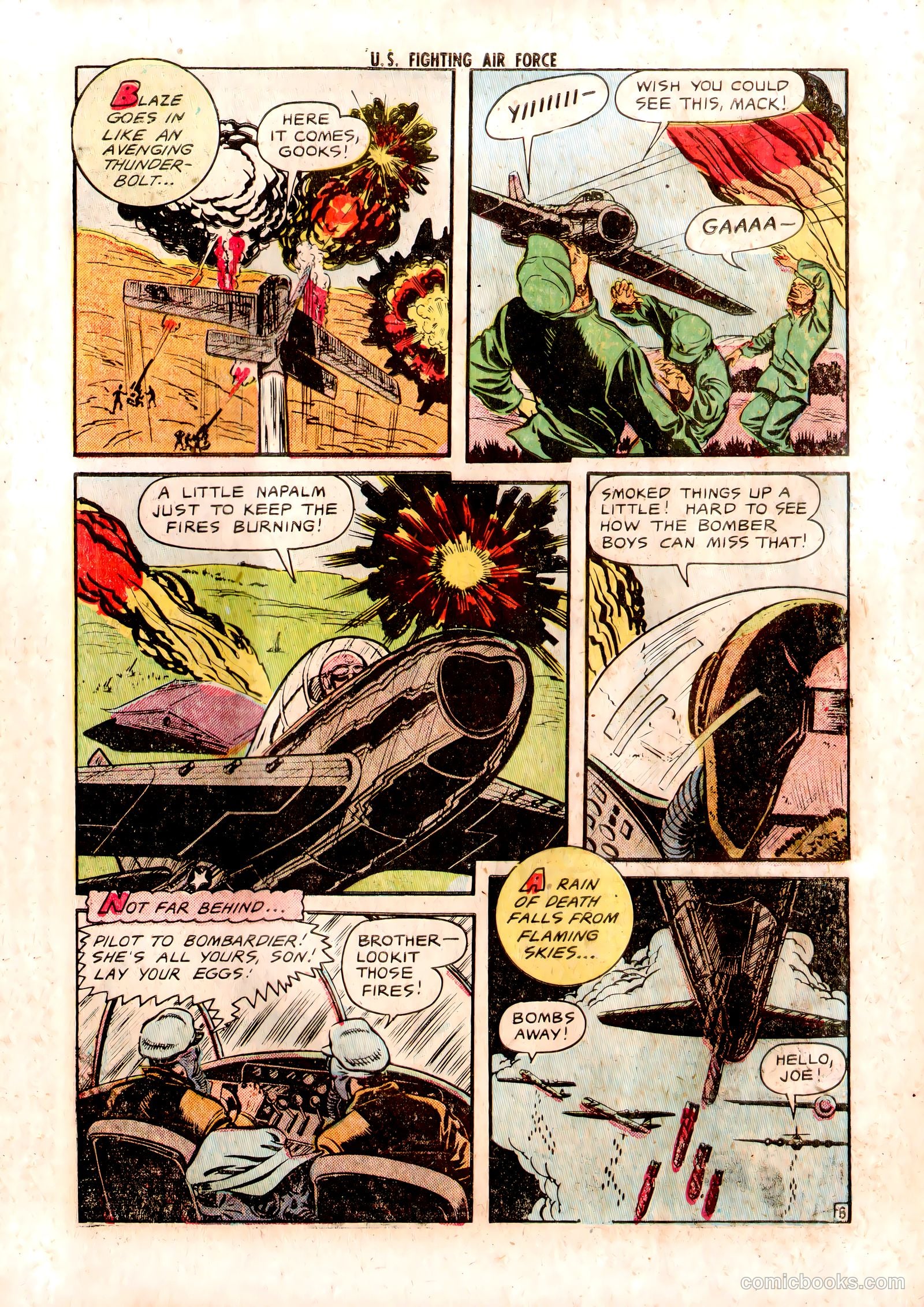 U.S. Fighting Air Force #2 (1952) — page 27 of 37