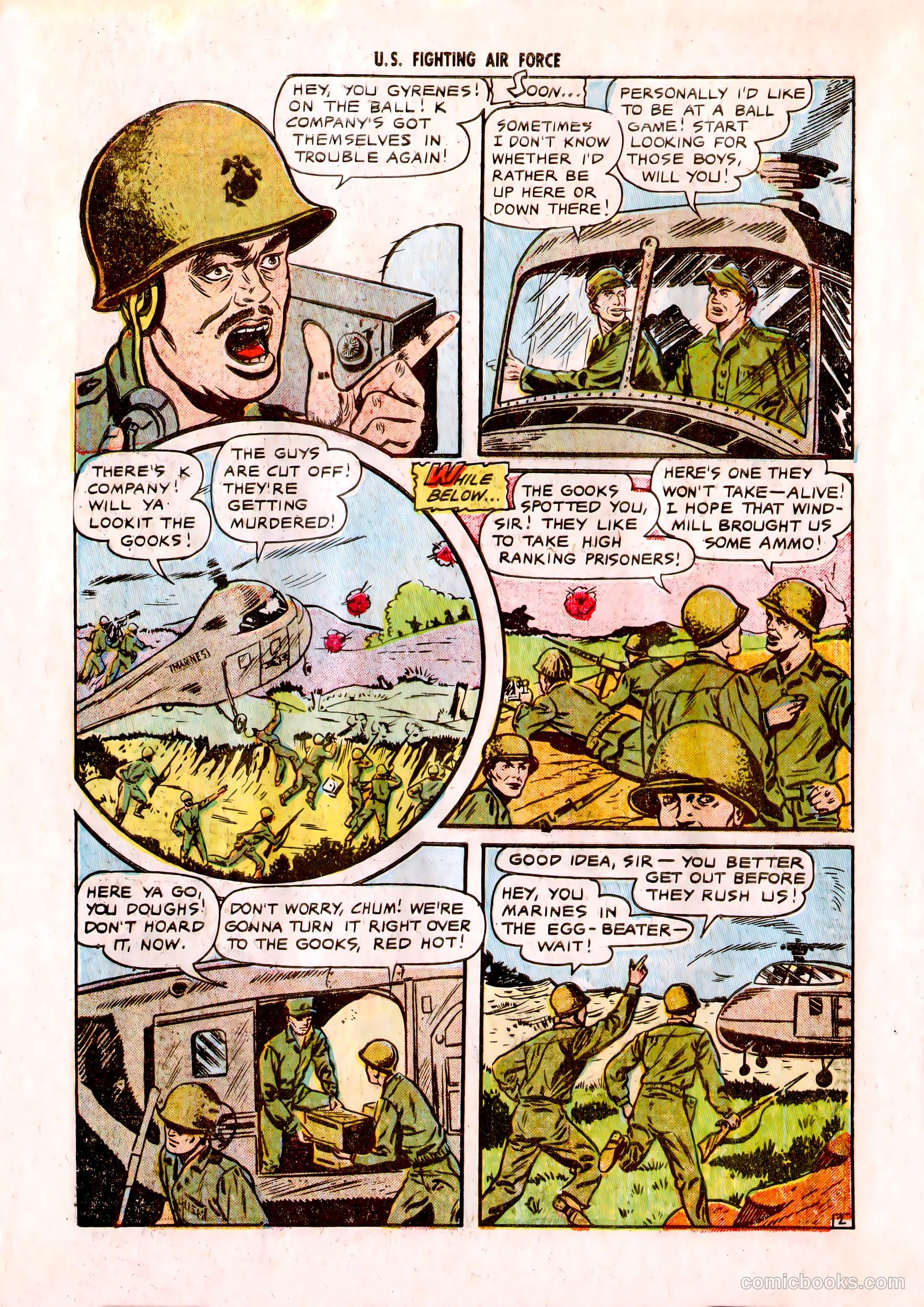 U.S. Fighting Air Force #2 (1952) — page 30 of 37
