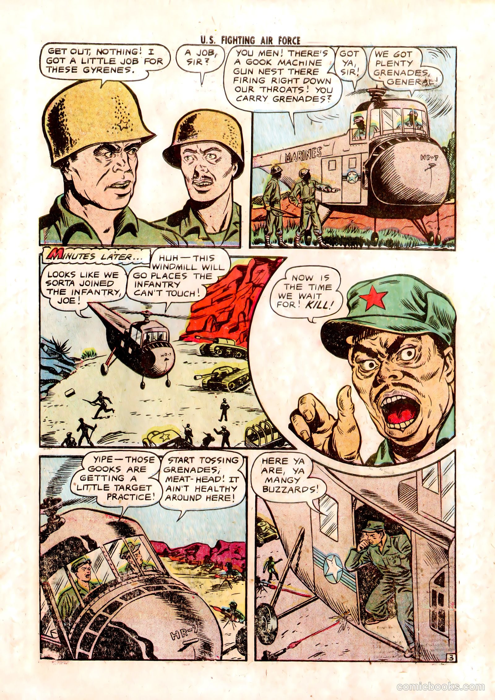 U.S. Fighting Air Force #2 (1952) — page 31 of 37