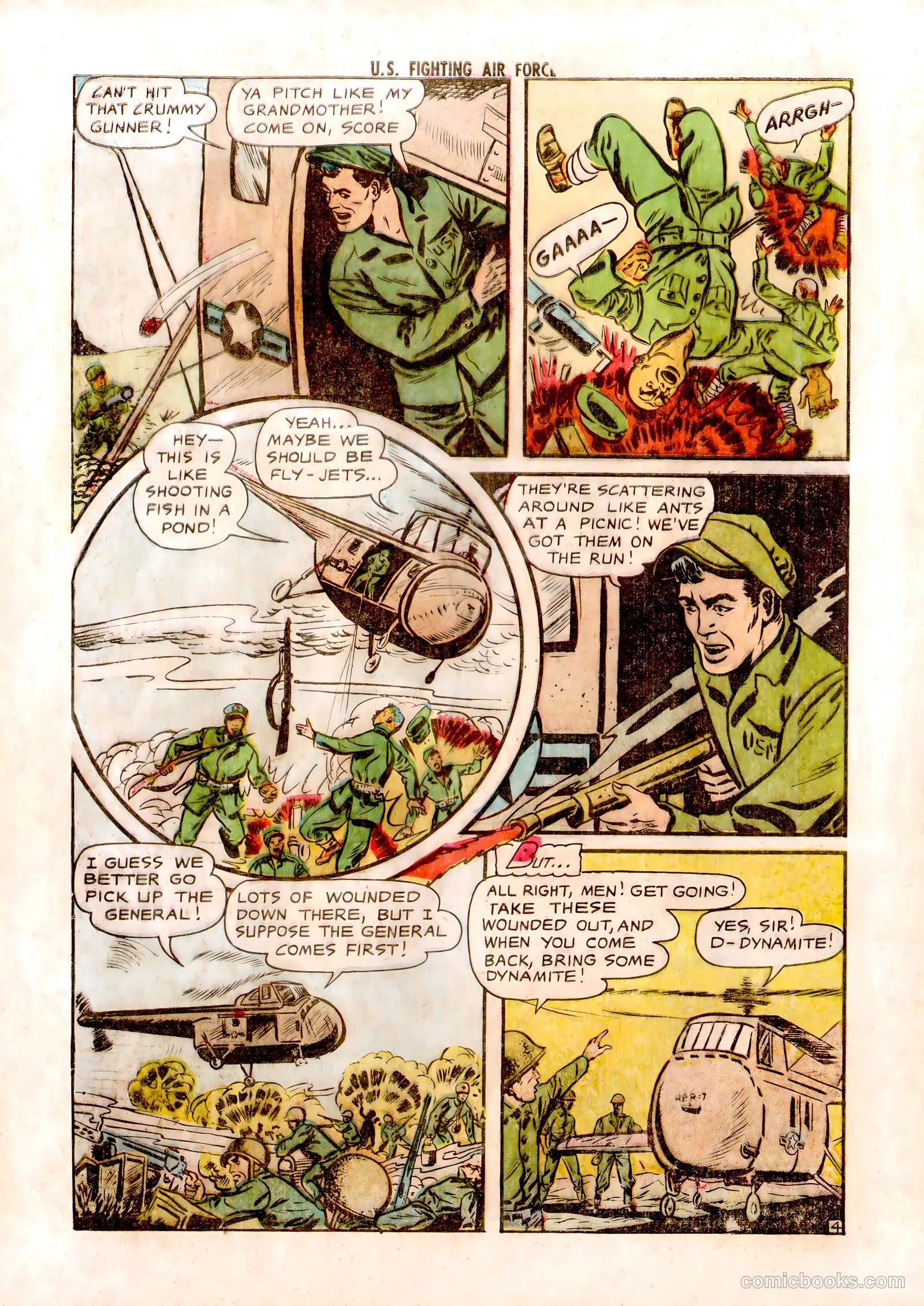 U.S. Fighting Air Force #2 (1952) — page 32 of 37