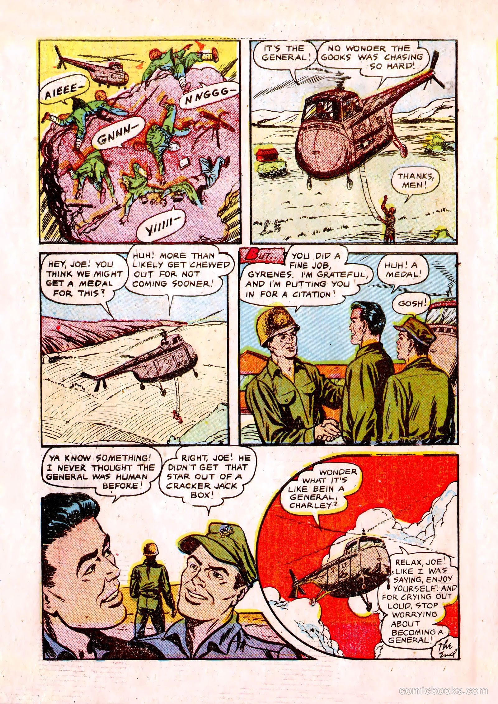 U.S. Fighting Air Force #2 (1952) — page 34 of 37
