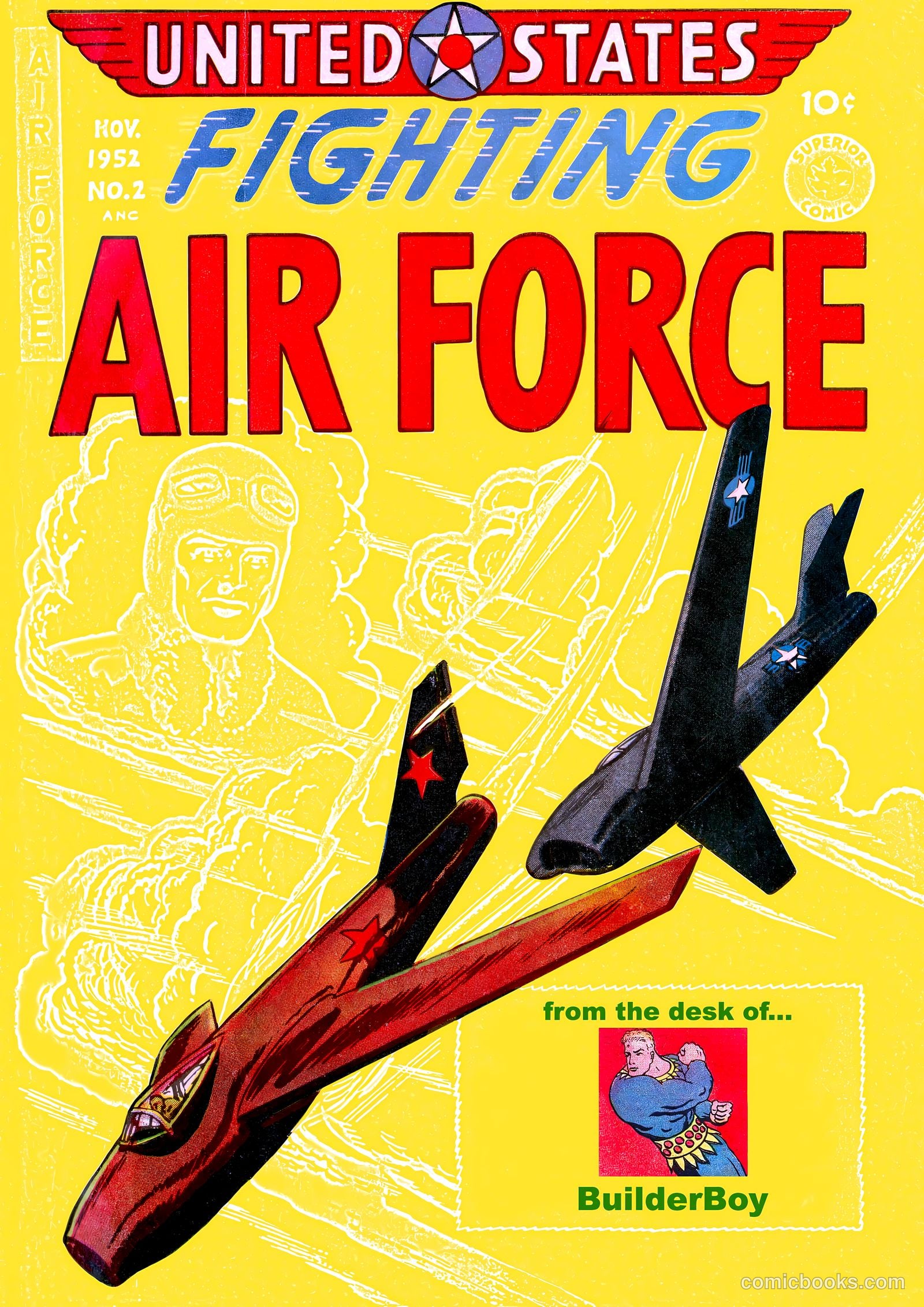 U.S. Fighting Air Force #2 (1952) — page 37 of 37