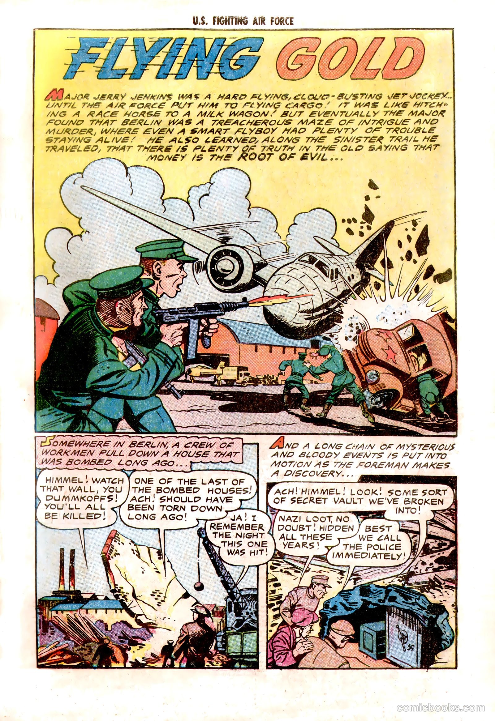 U.S. Fighting Air Force #21 (1956) — page 3 of 37