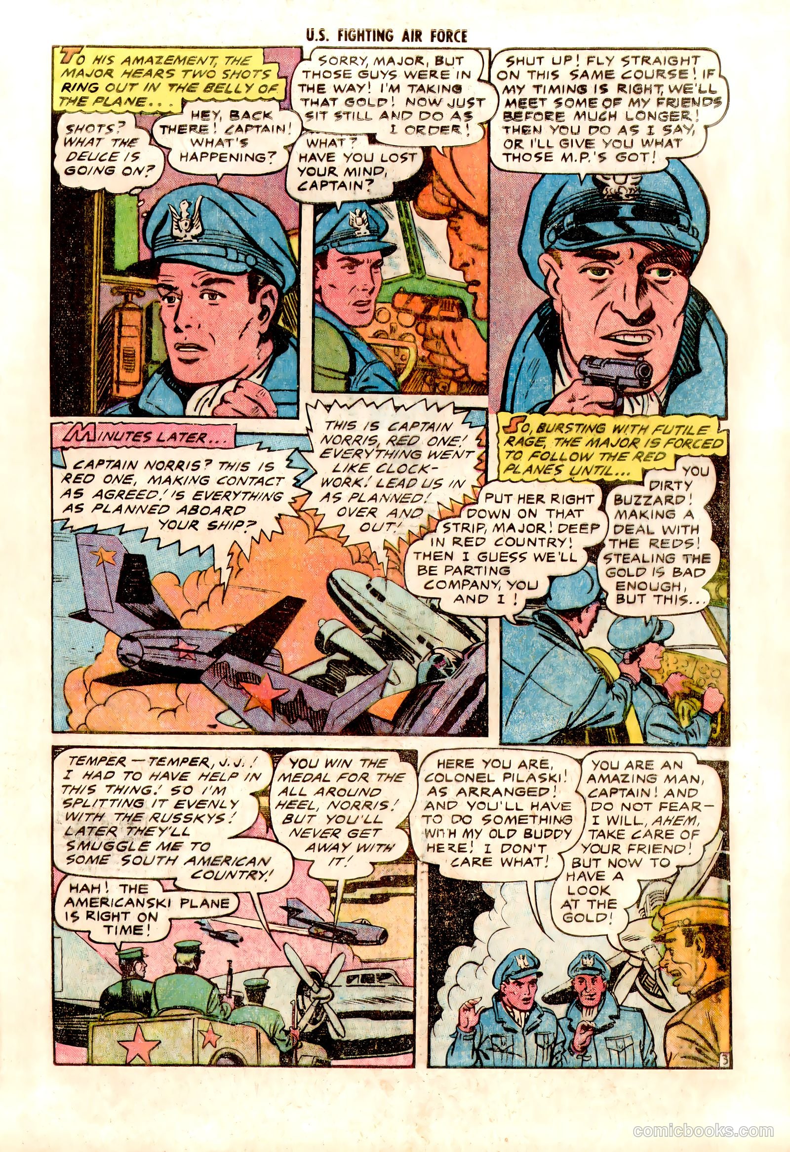 U.S. Fighting Air Force #21 (1956) — page 5 of 37