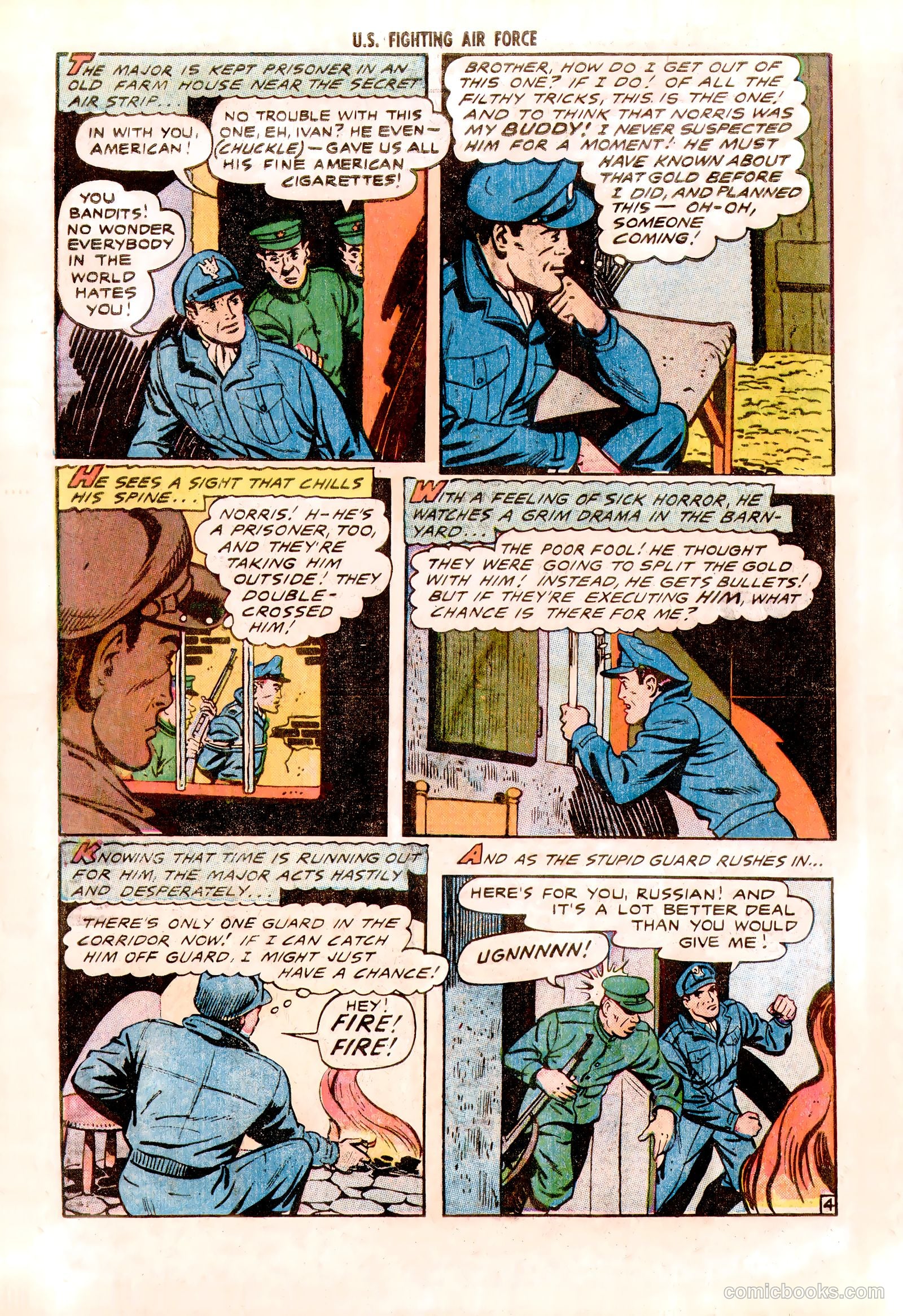 U.S. Fighting Air Force #21 (1956) — page 6 of 37