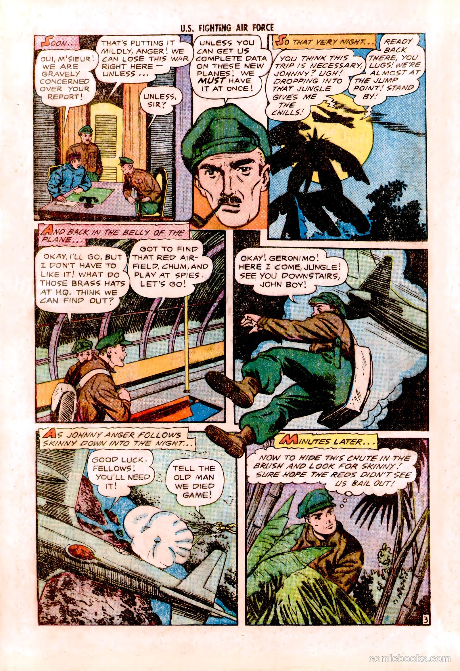 U.S. Fighting Air Force #21 (1956) — page 13 of 37