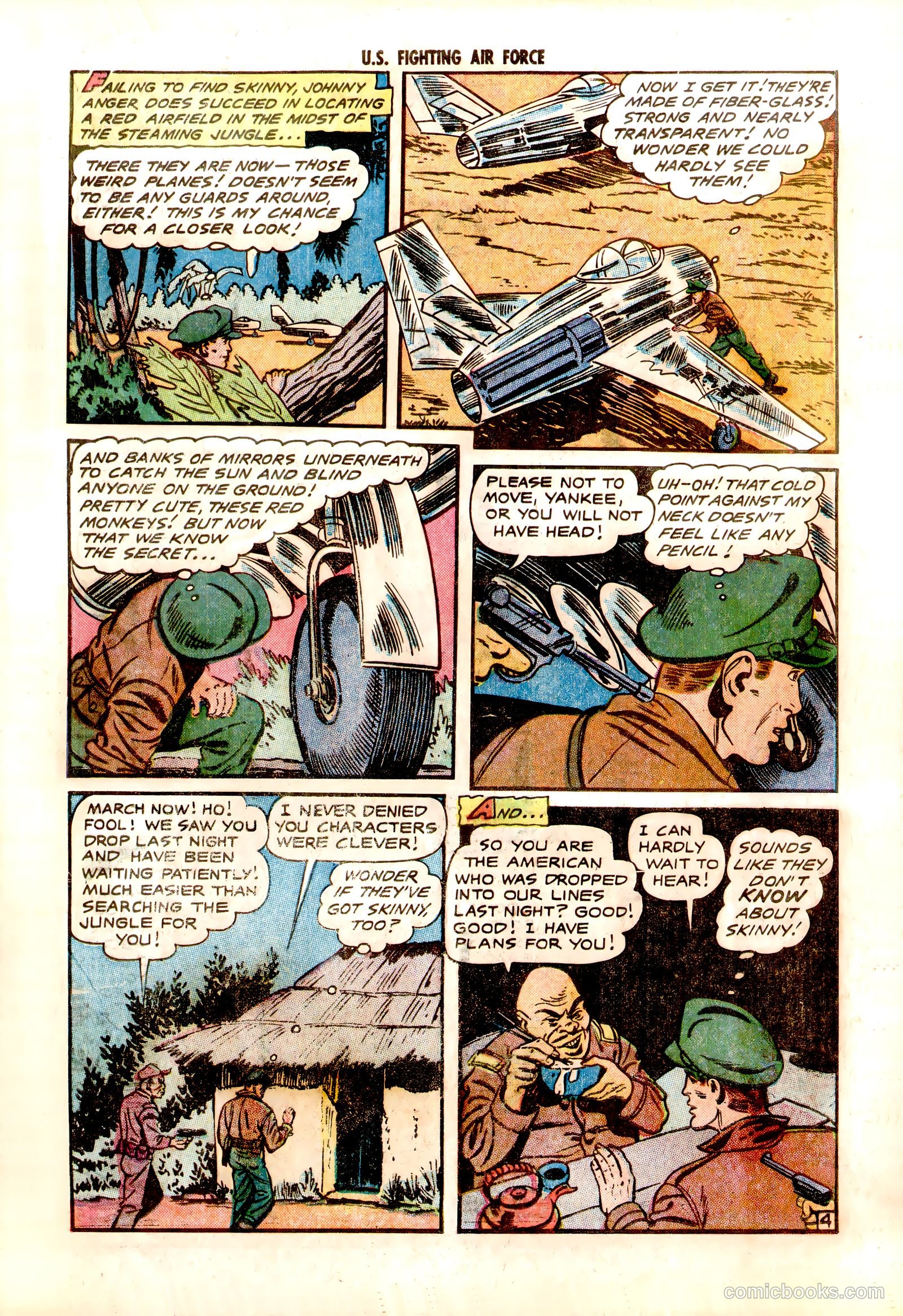 U.S. Fighting Air Force #21 (1956) — page 14 of 37