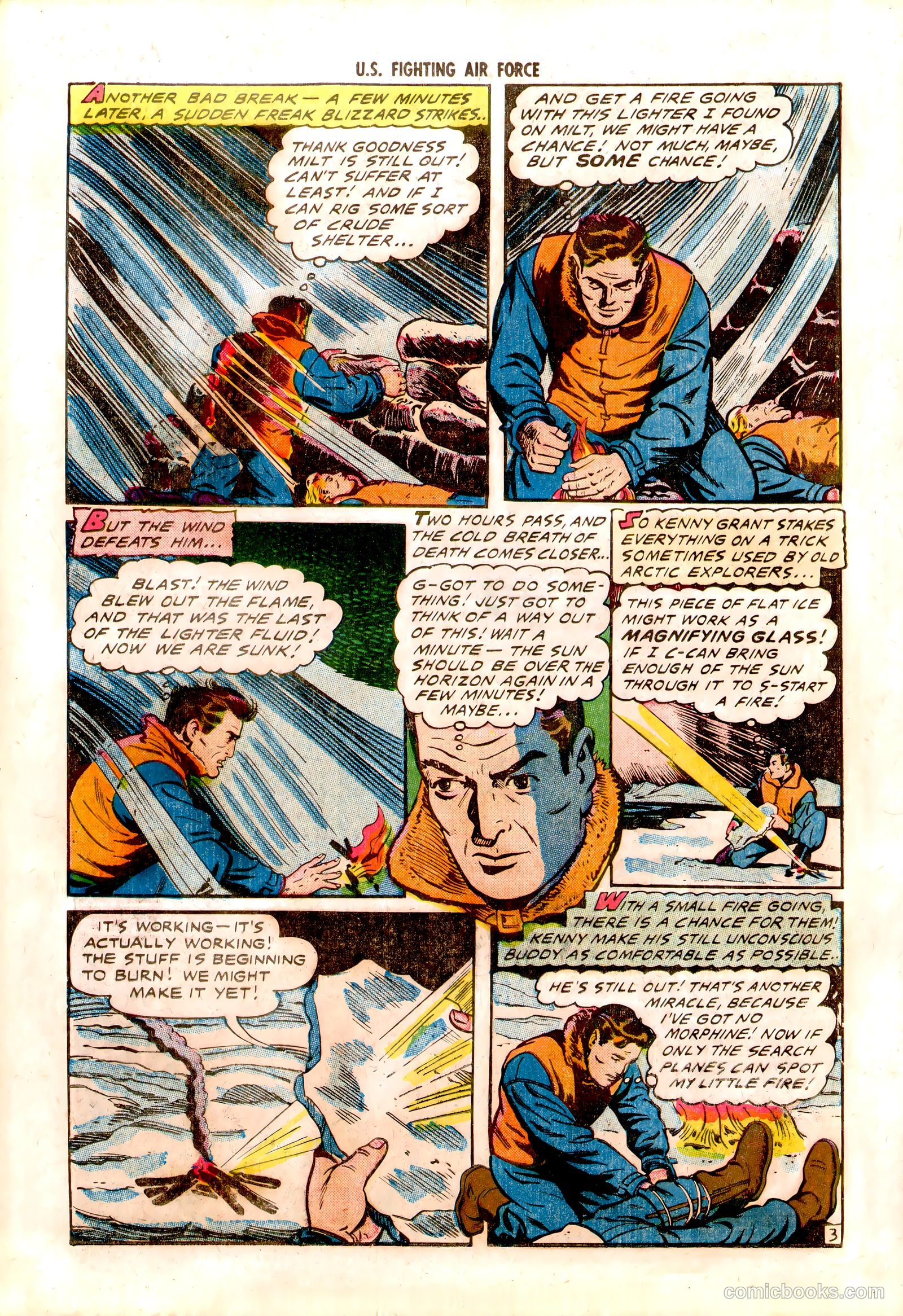 U.S. Fighting Air Force #21 (1956) — page 22 of 37
