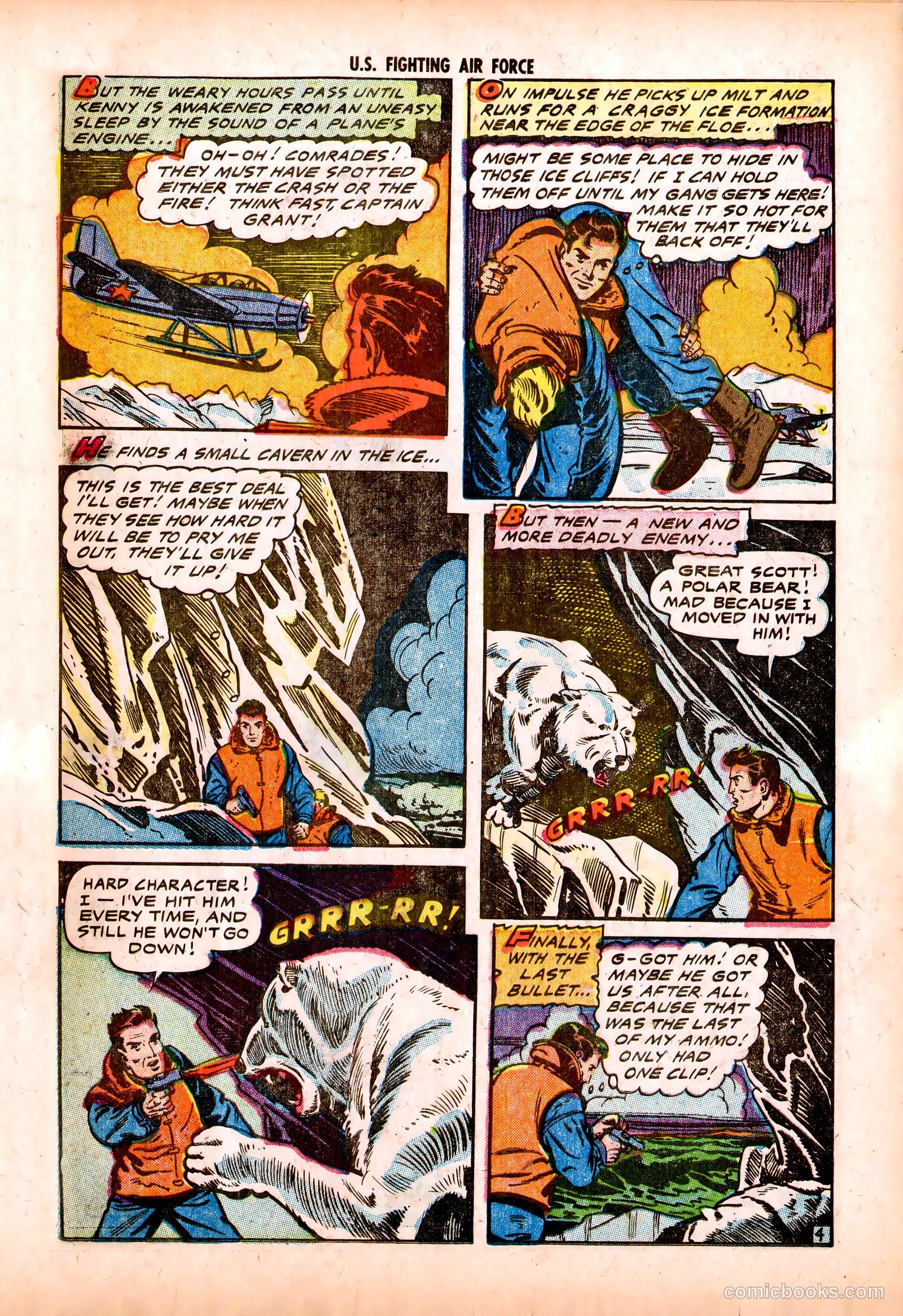 U.S. Fighting Air Force #21 (1956) — page 23 of 37