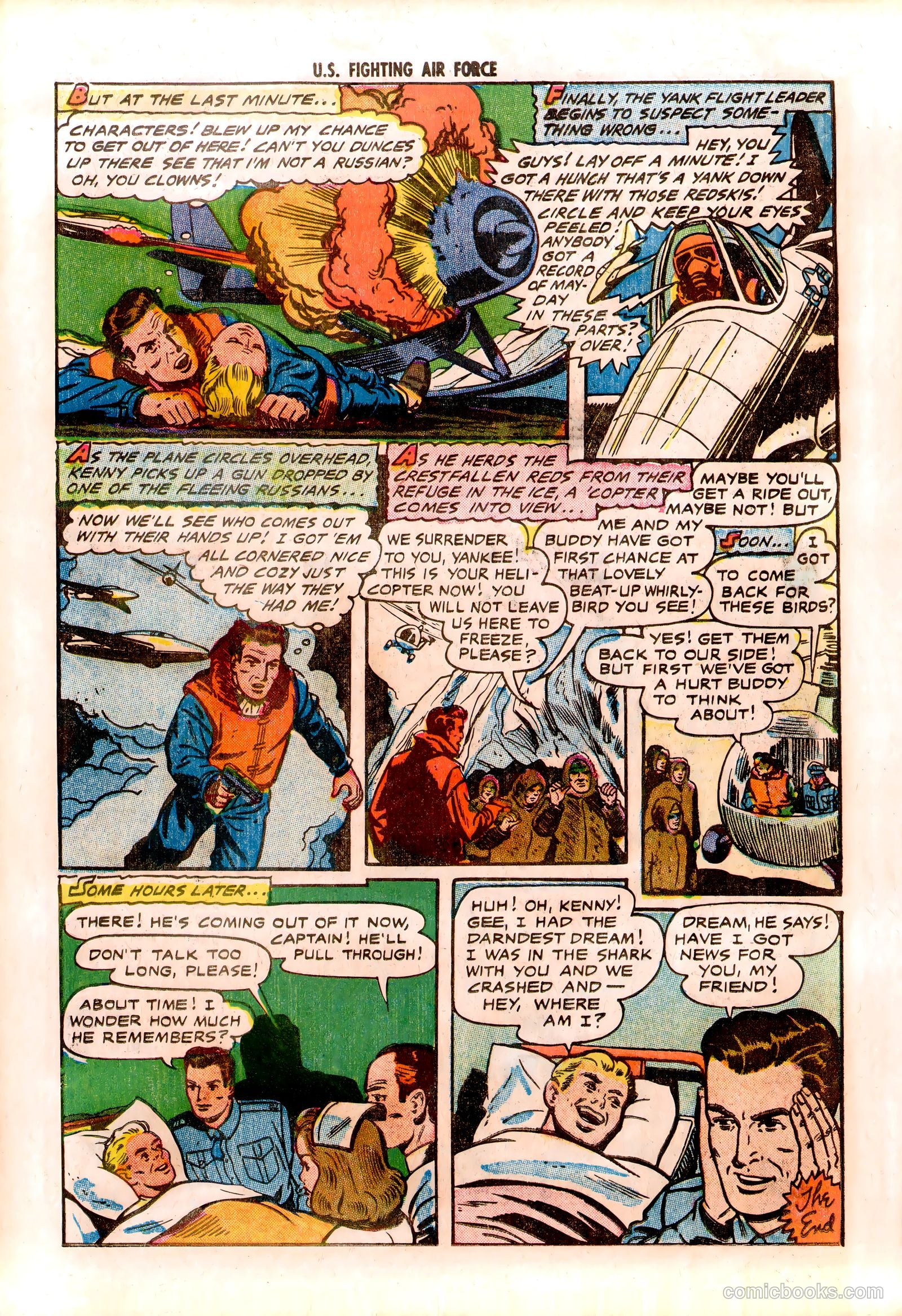 U.S. Fighting Air Force #21 (1956) — page 26 of 37
