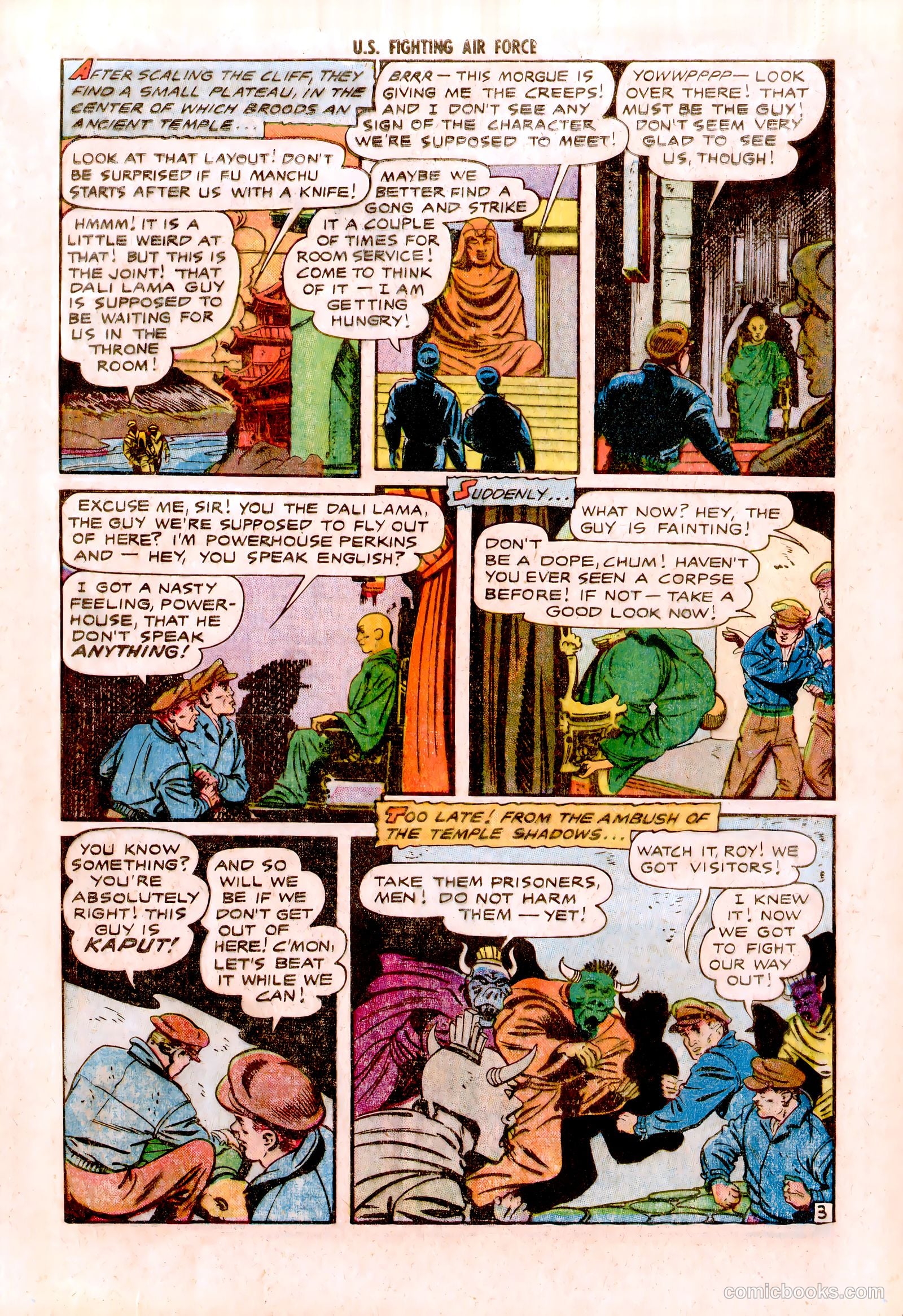 U.S. Fighting Air Force #21 (1956) — page 29 of 37