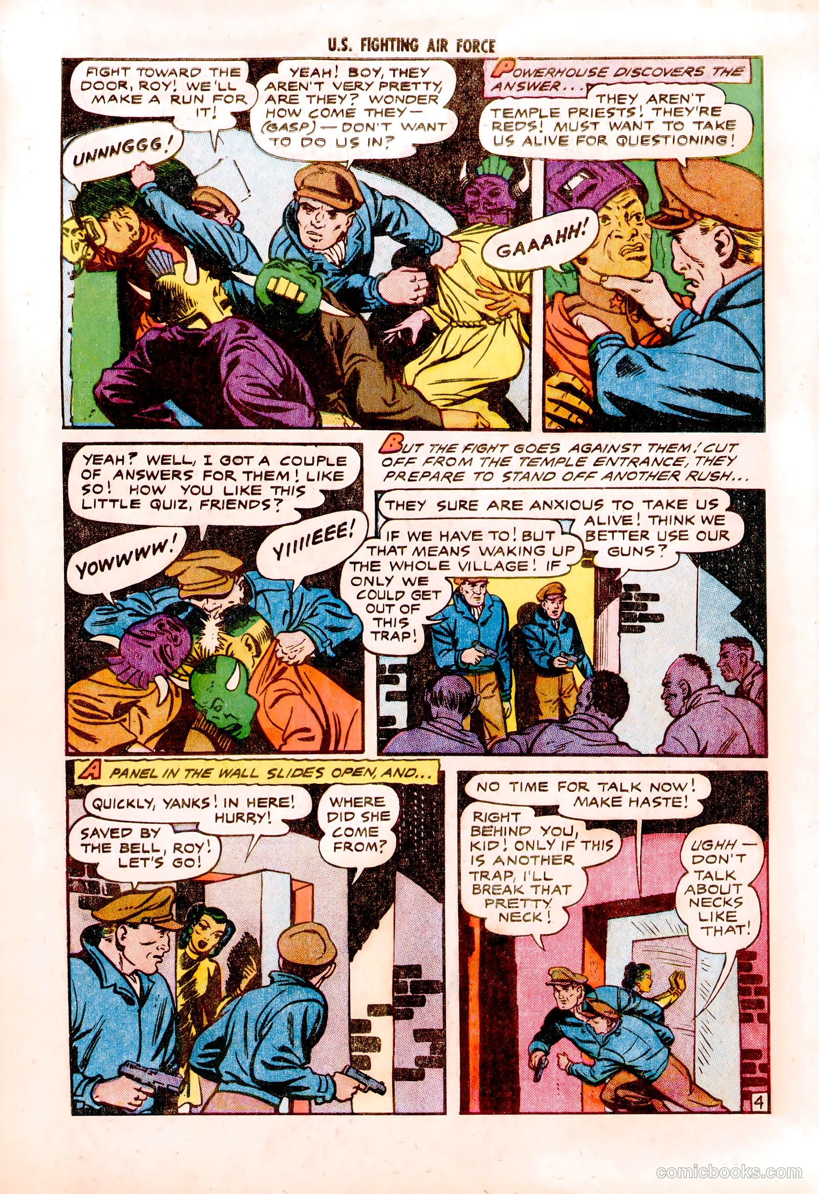 U.S. Fighting Air Force #21 (1956) — page 30 of 37