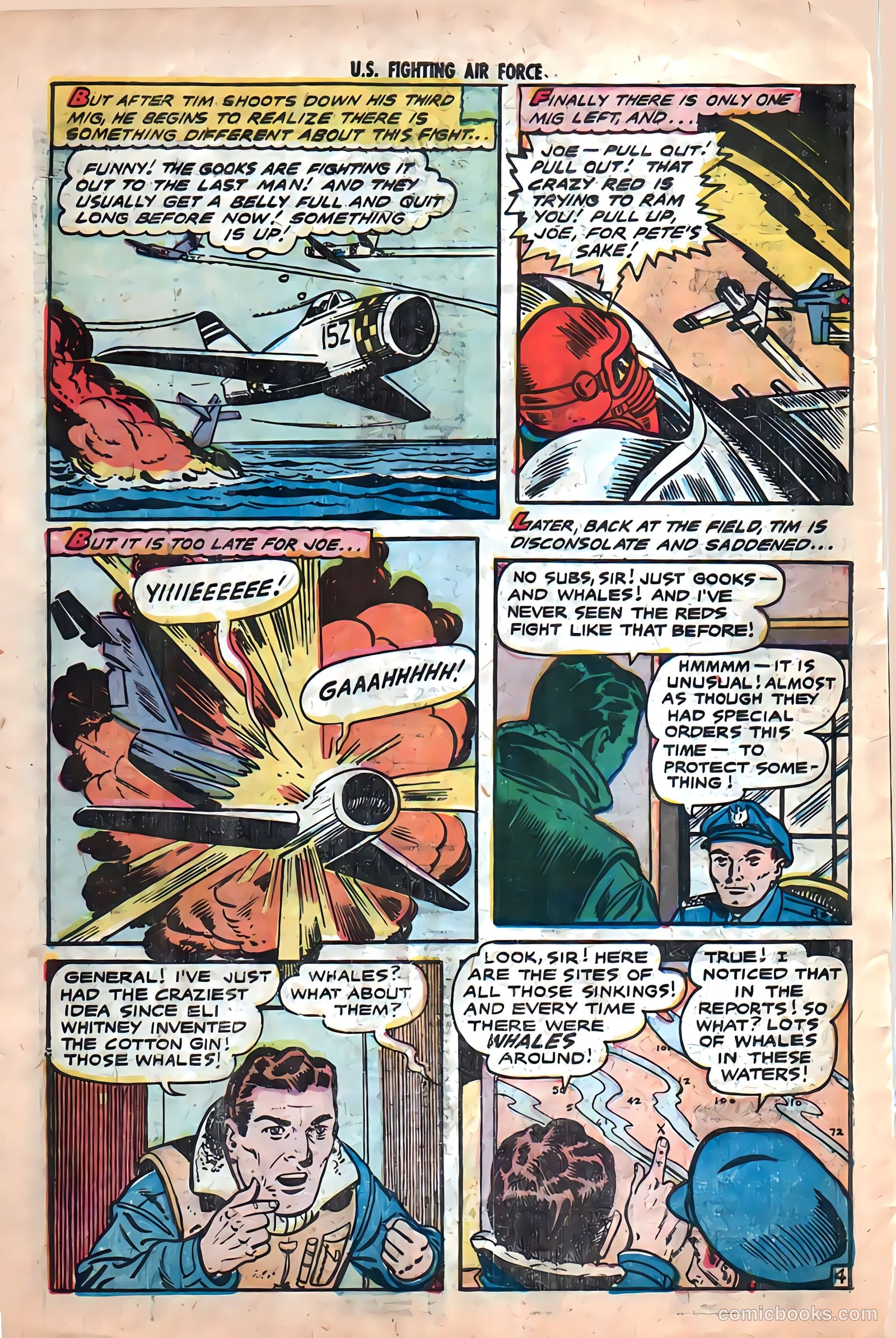 U.S. Fighting Air Force #23 (1956) — page 6 of 34
