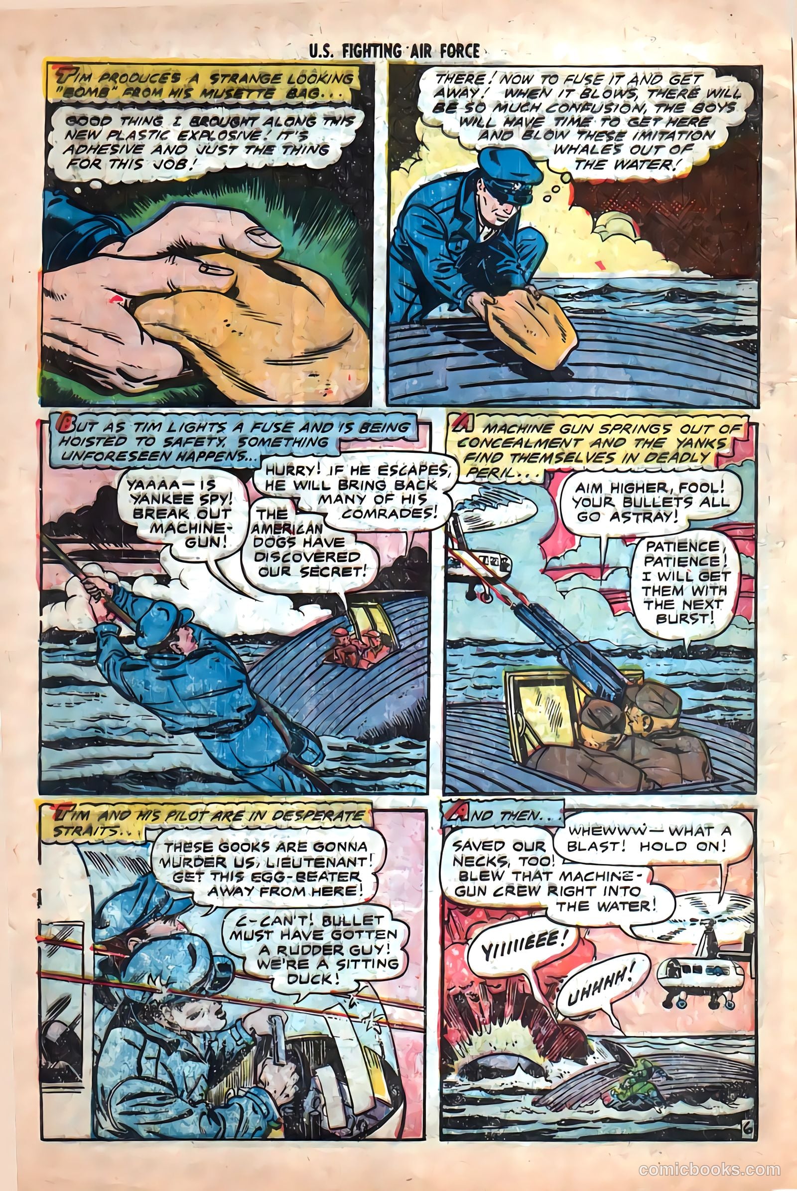 U.S. Fighting Air Force #23 (1956) — page 8 of 34