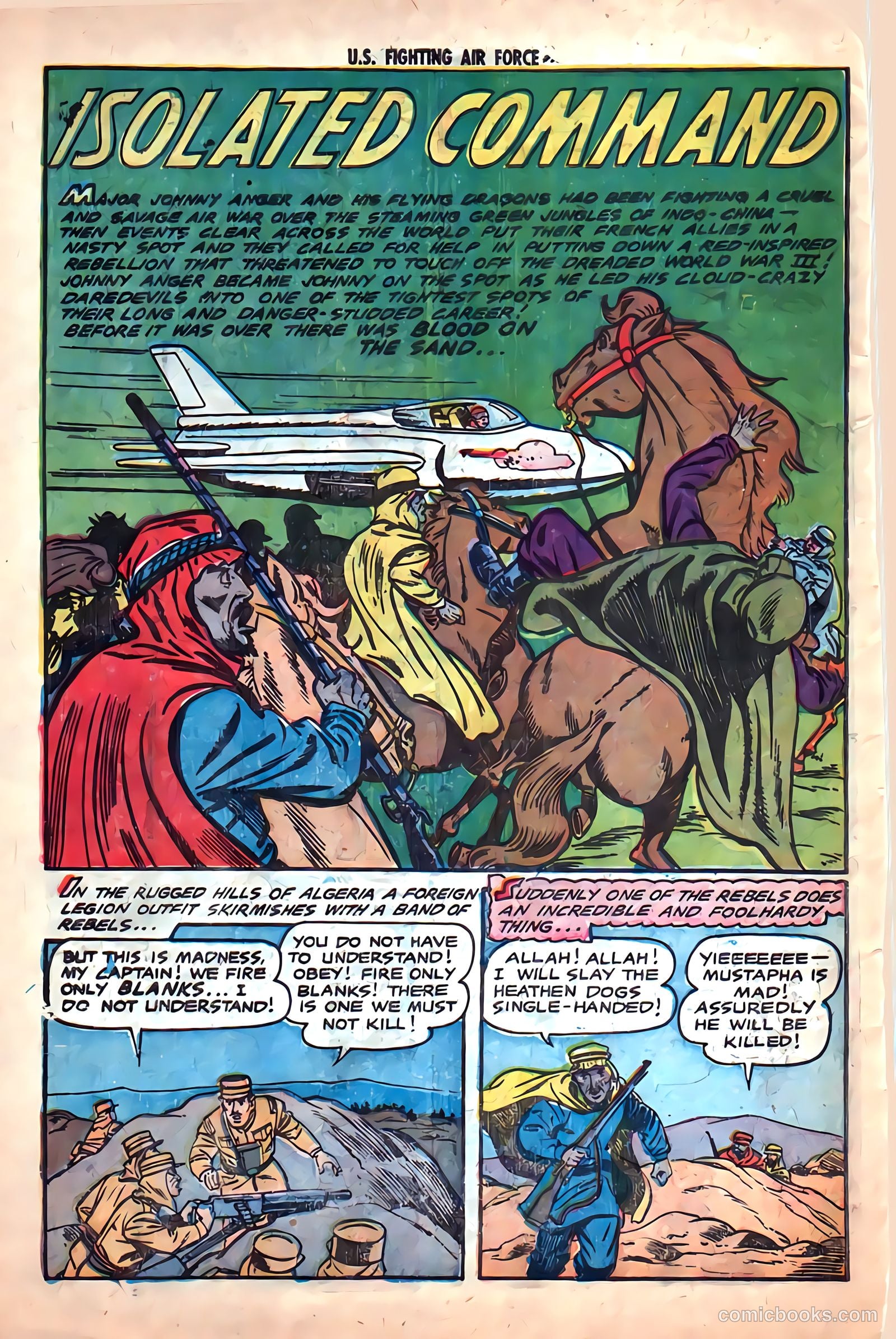 U.S. Fighting Air Force #23 (1956) — page 10 of 34