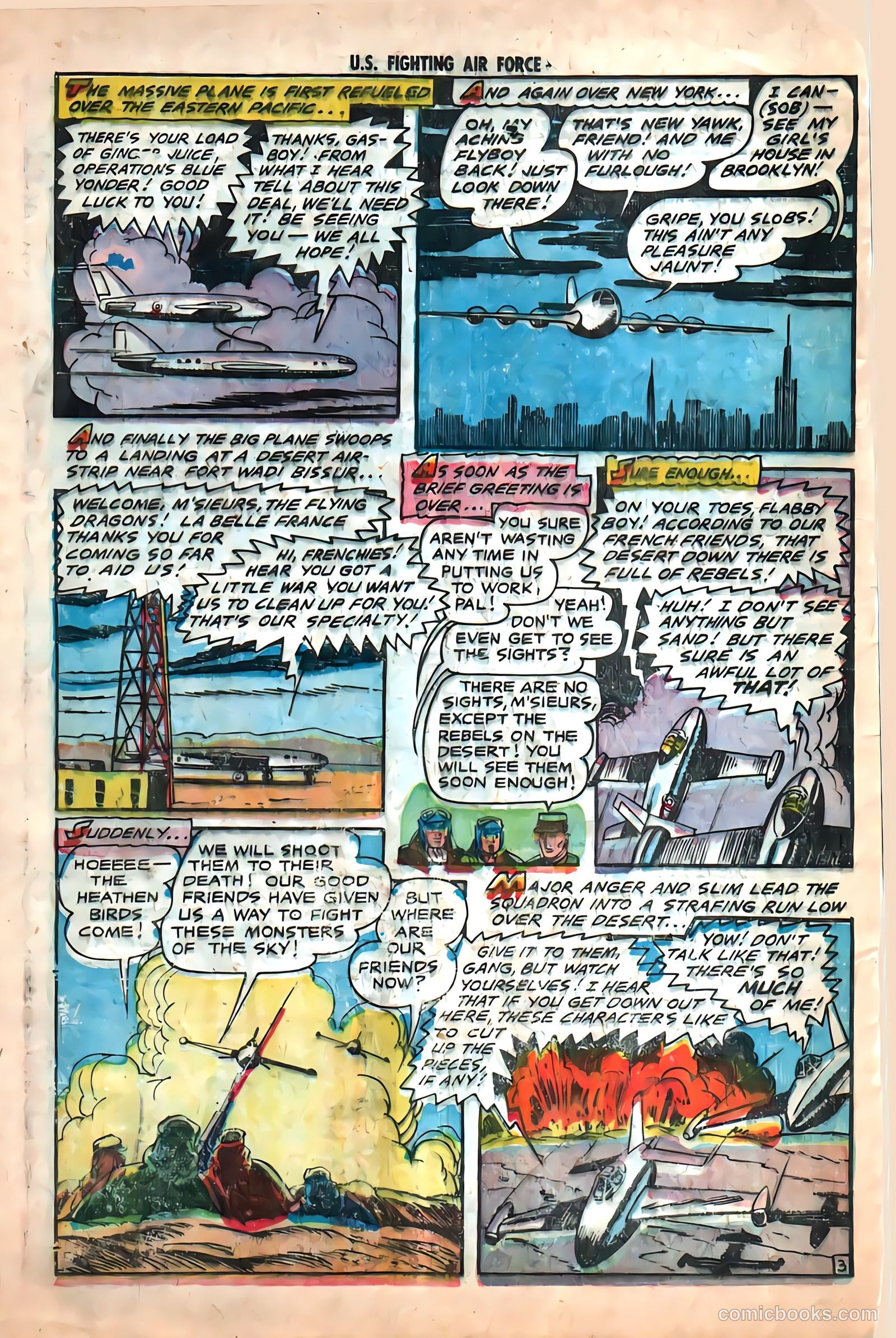 U.S. Fighting Air Force #23 (1956) — page 12 of 34