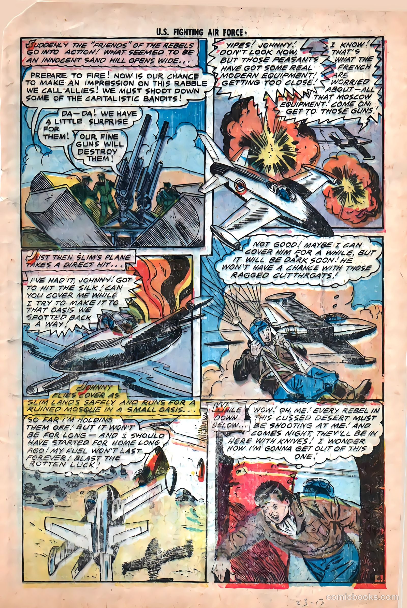 U.S. Fighting Air Force #23 (1956) — page 13 of 34