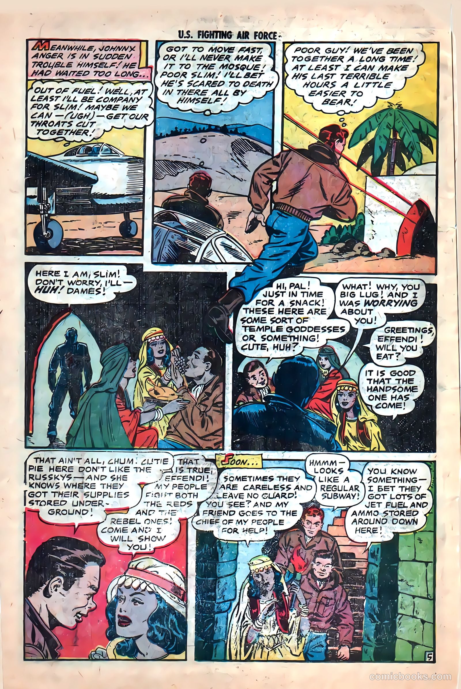 U.S. Fighting Air Force #23 (1956) — page 14 of 34