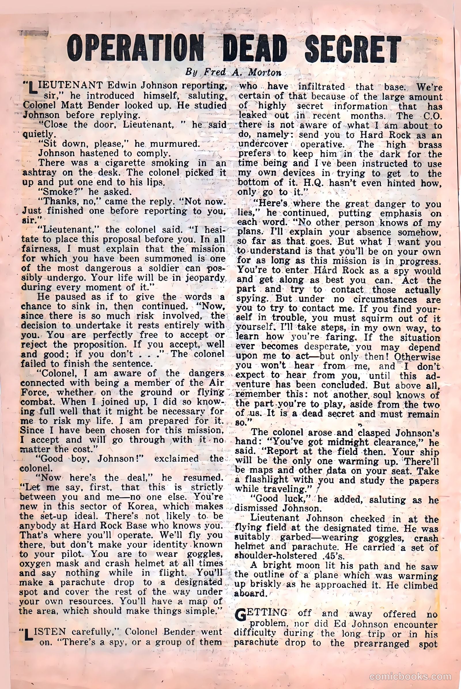 U.S. Fighting Air Force #23 (1956) — page 18 of 34
