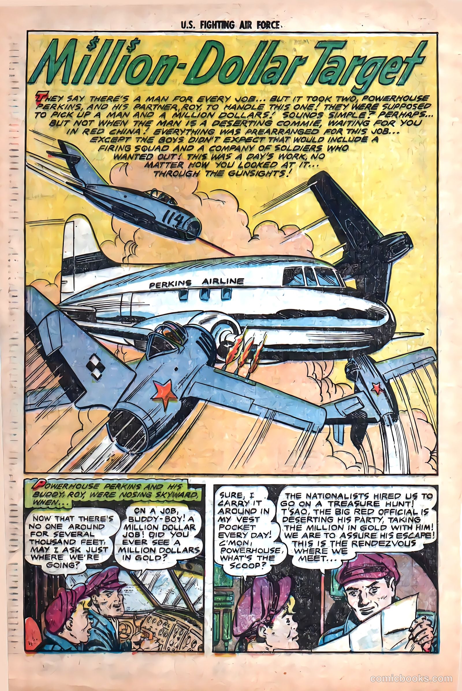 U.S. Fighting Air Force #23 (1956) — page 20 of 34