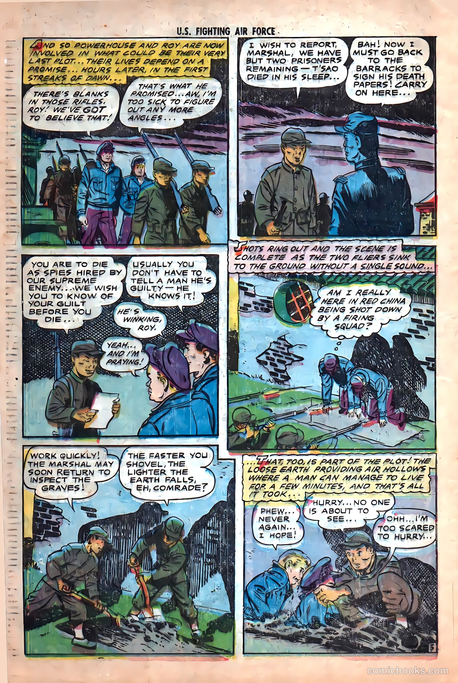 U.S. Fighting Air Force #23 (1956) — page 24 of 34