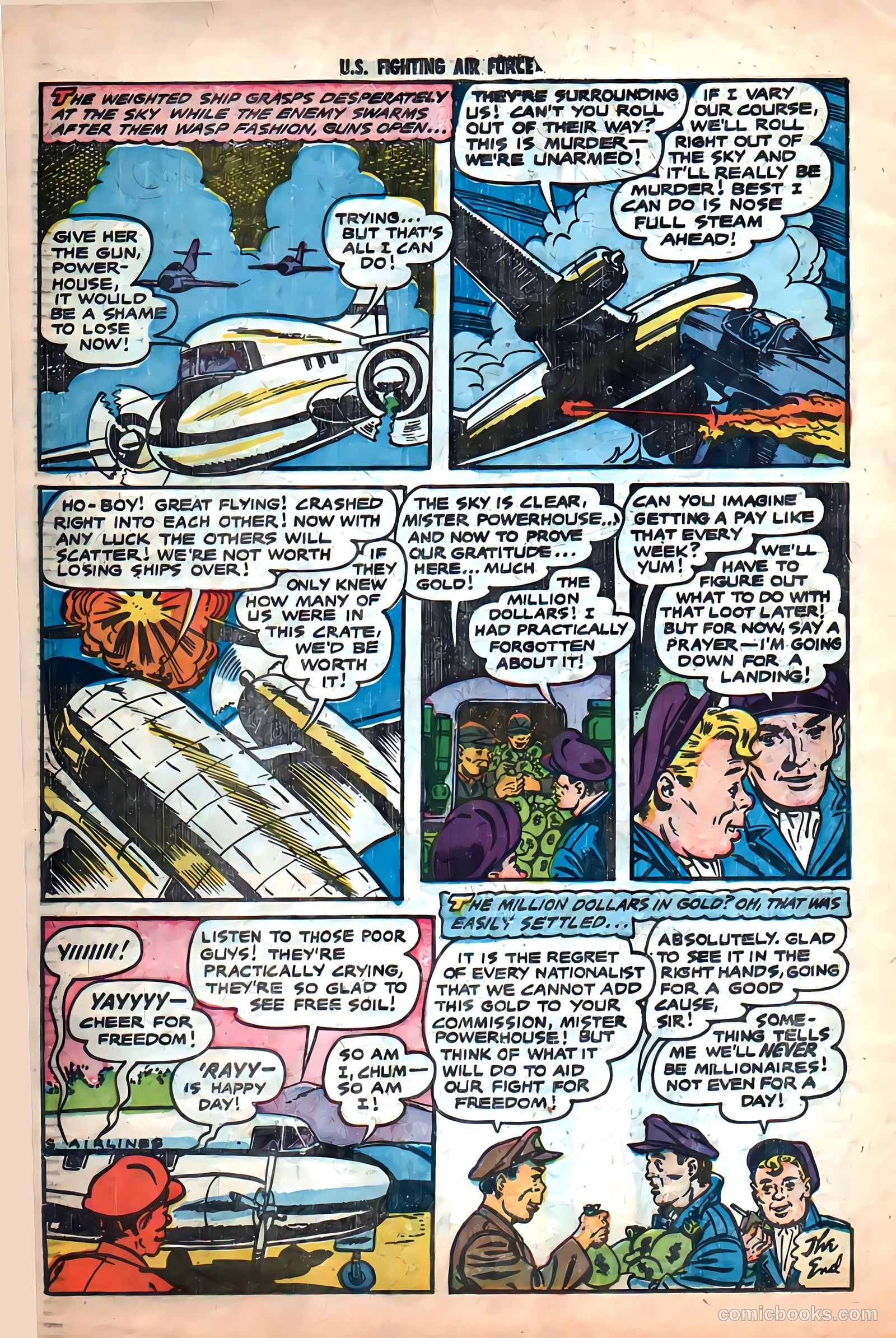 U.S. Fighting Air Force #23 (1956) — page 26 of 34