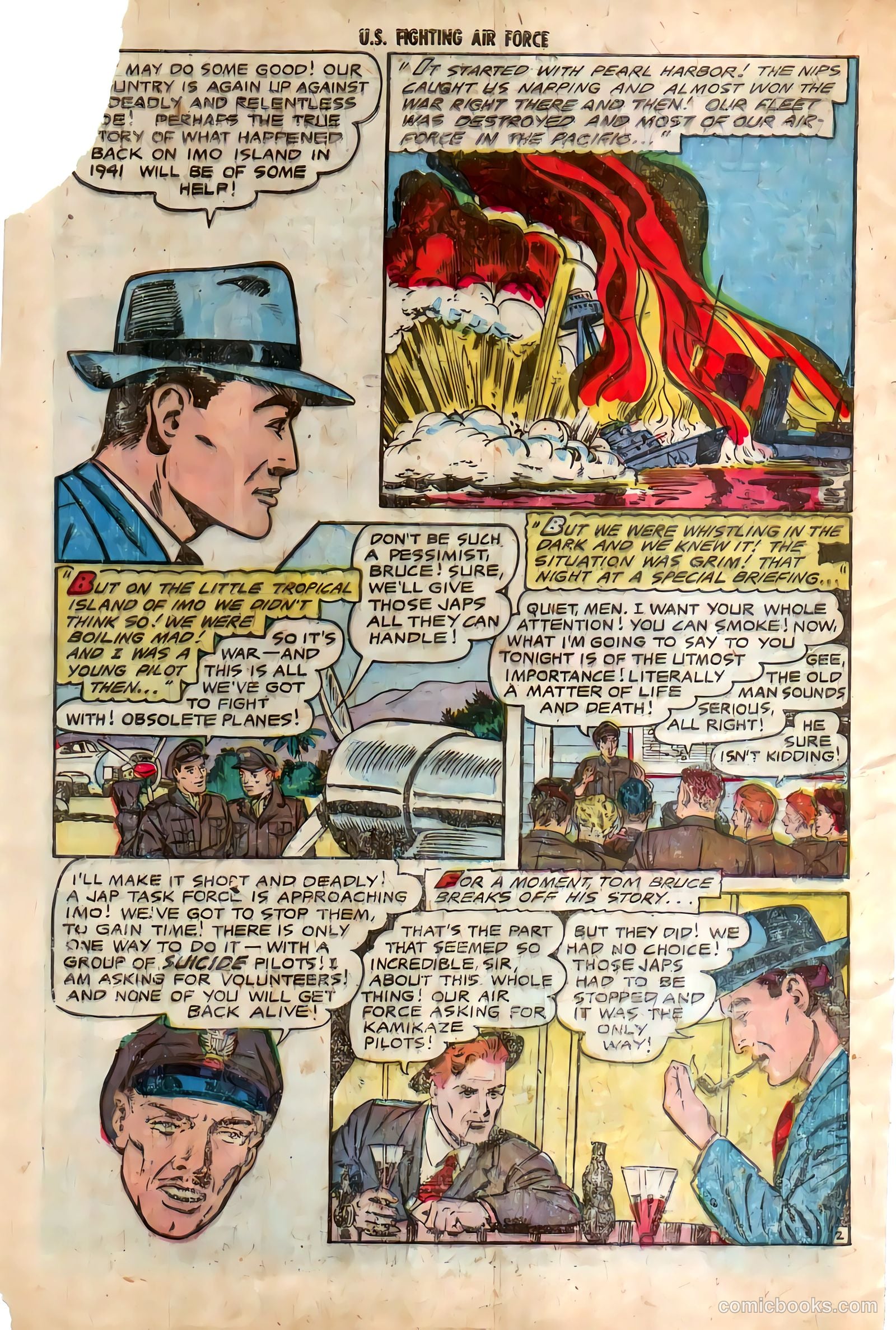 U.S. Fighting Air Force #24 (1956) — page 4 of 36