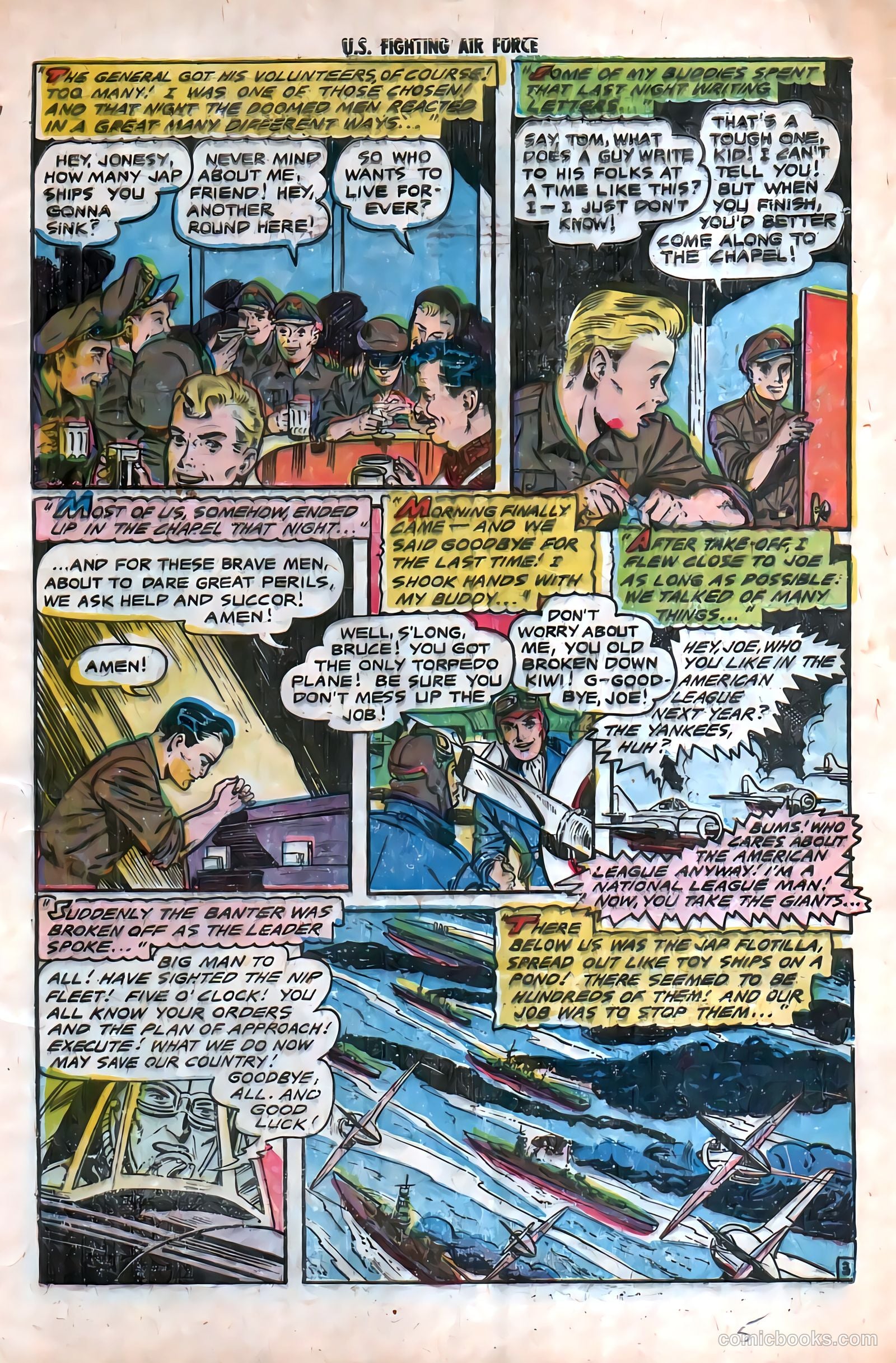 U.S. Fighting Air Force #24 (1956) — page 5 of 36