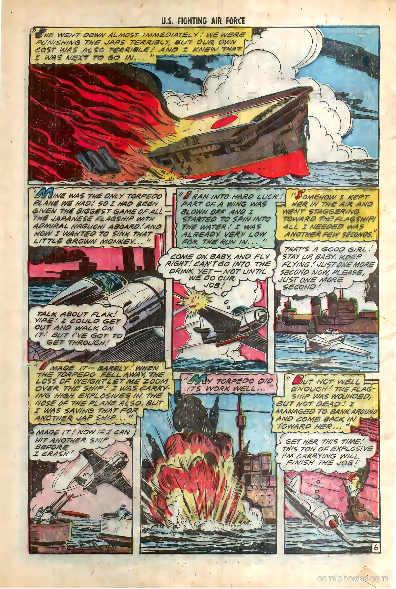 U.S. Fighting Air Force #24 (1956) — page 8 of 36