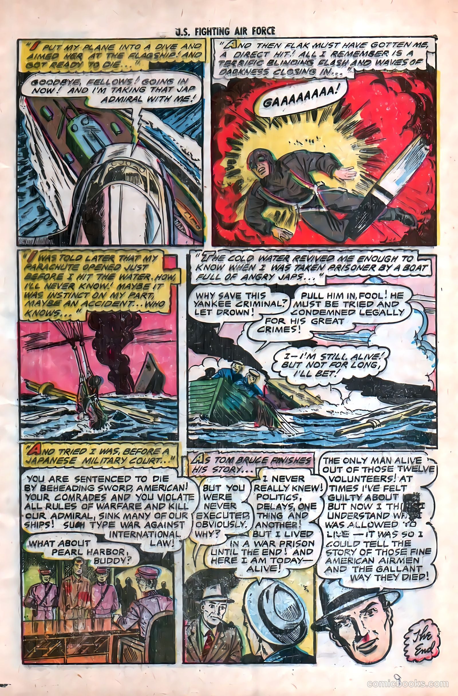 U.S. Fighting Air Force #24 (1956) — page 9 of 36