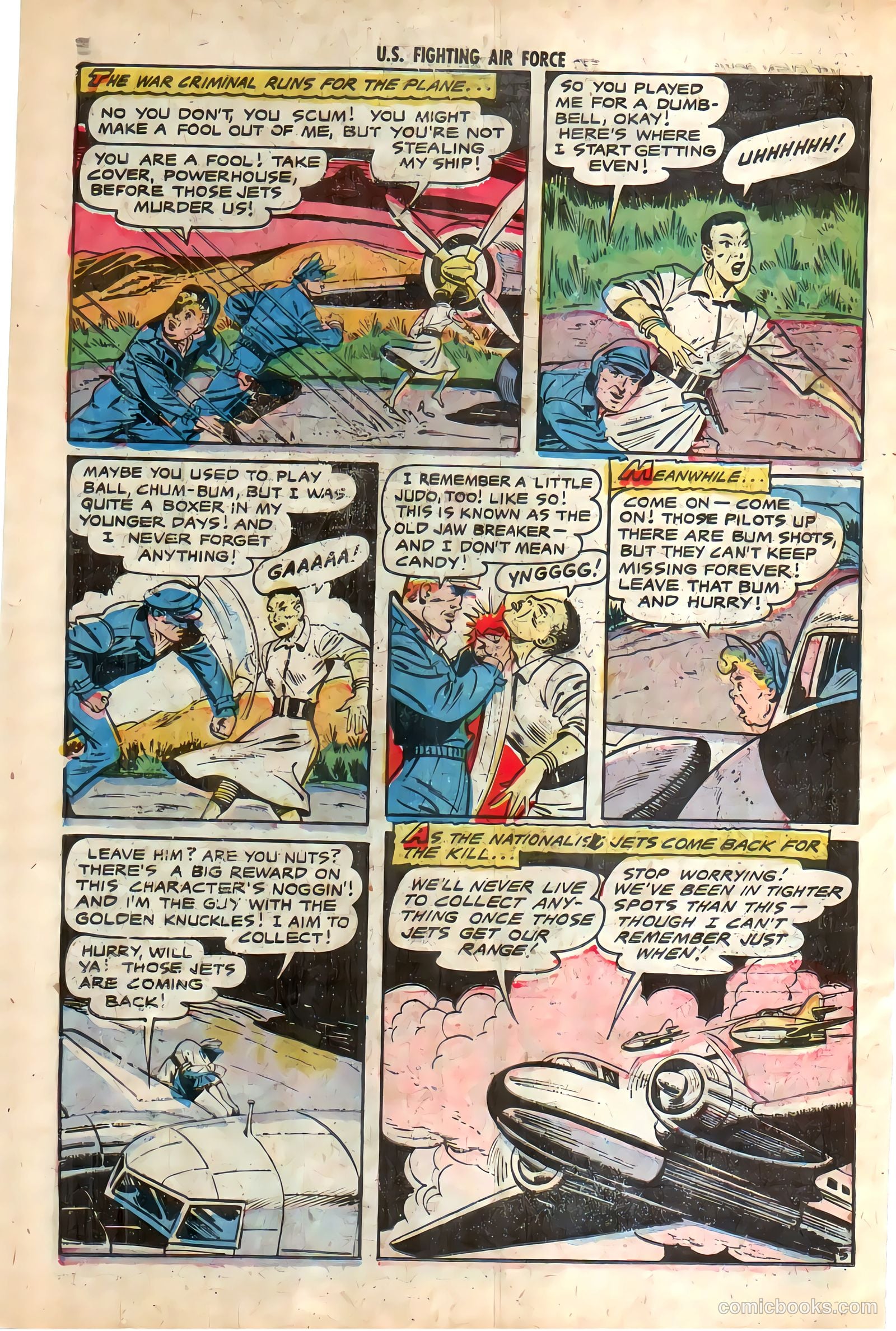 U.S. Fighting Air Force #24 (1956) — page 14 of 36