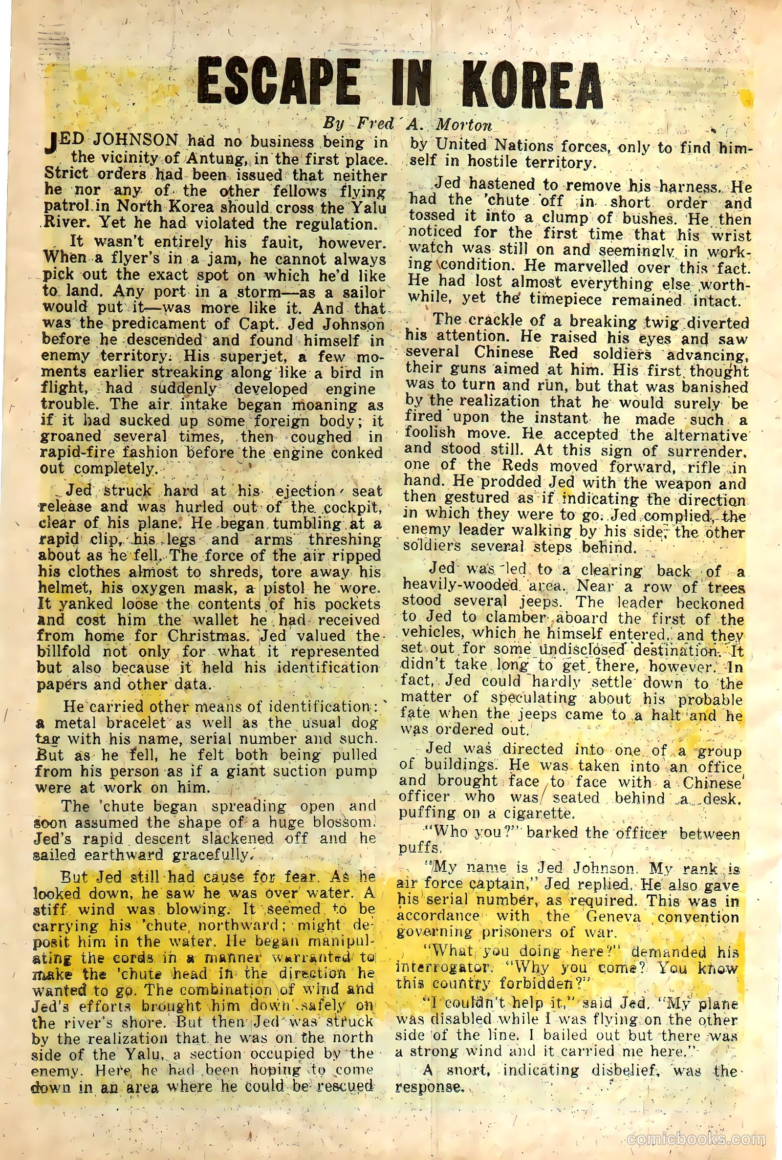 U.S. Fighting Air Force #24 (1956) — page 18 of 36