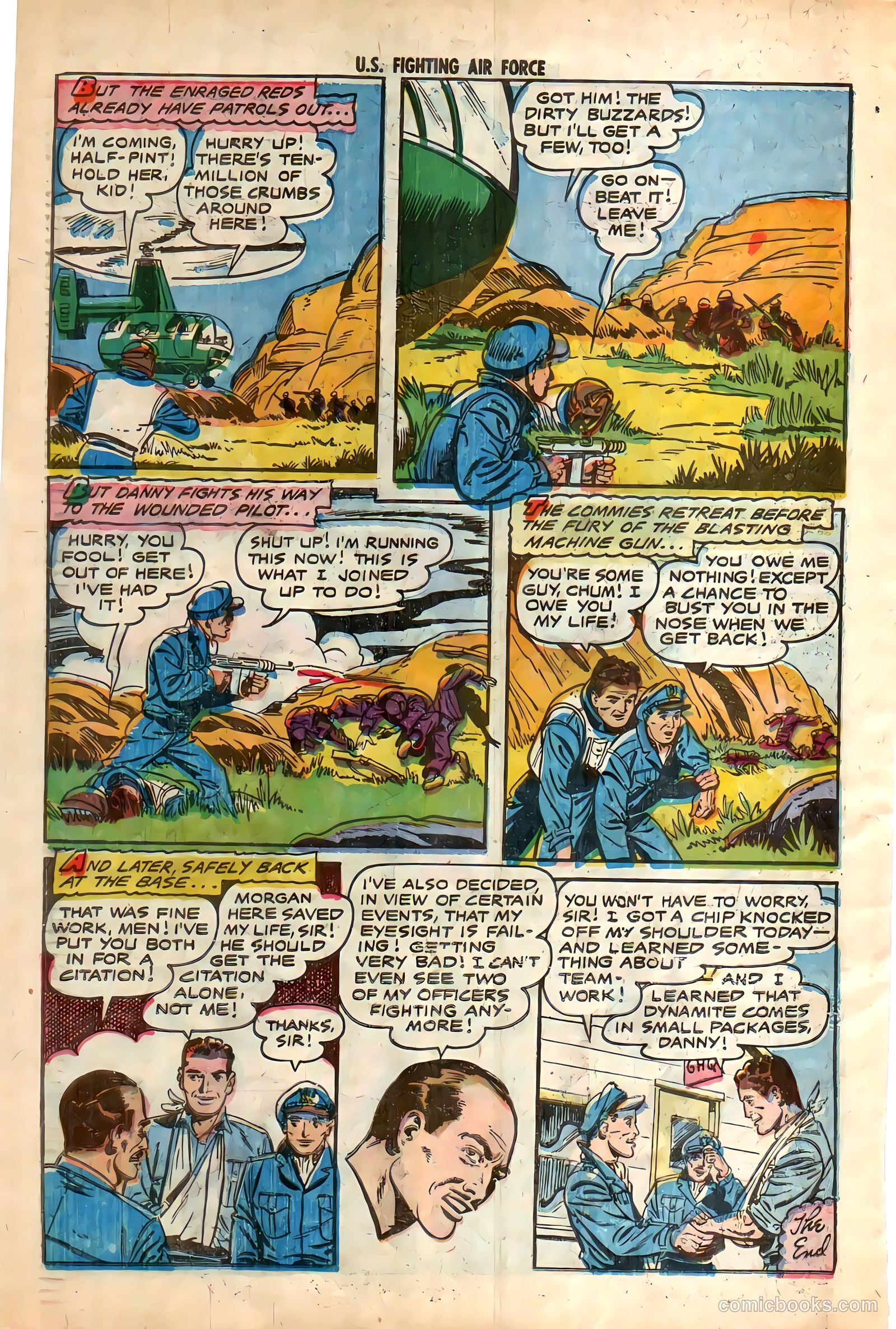 U.S. Fighting Air Force #24 (1956) — page 26 of 36