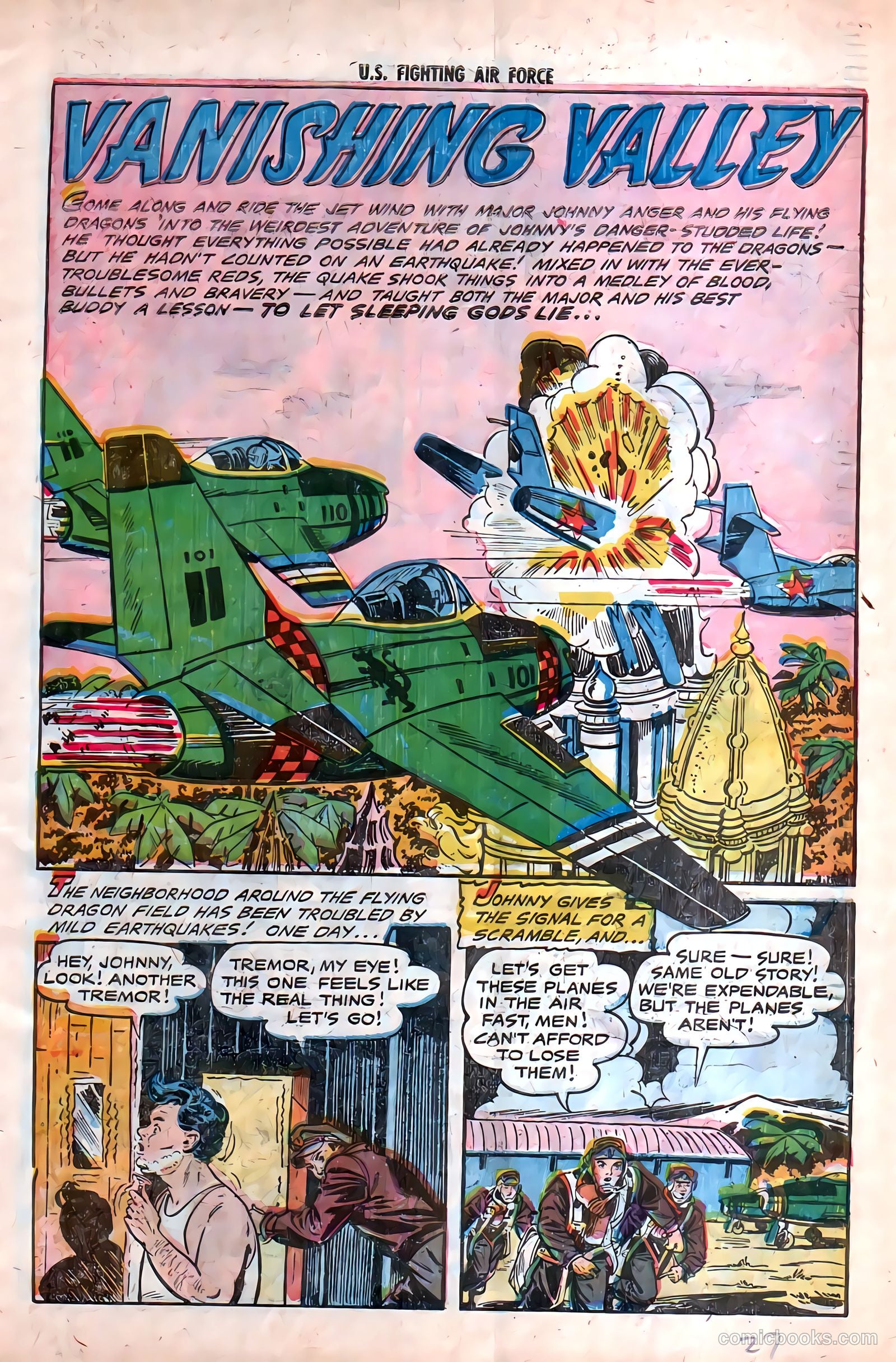 U.S. Fighting Air Force #24 (1956) — page 27 of 36