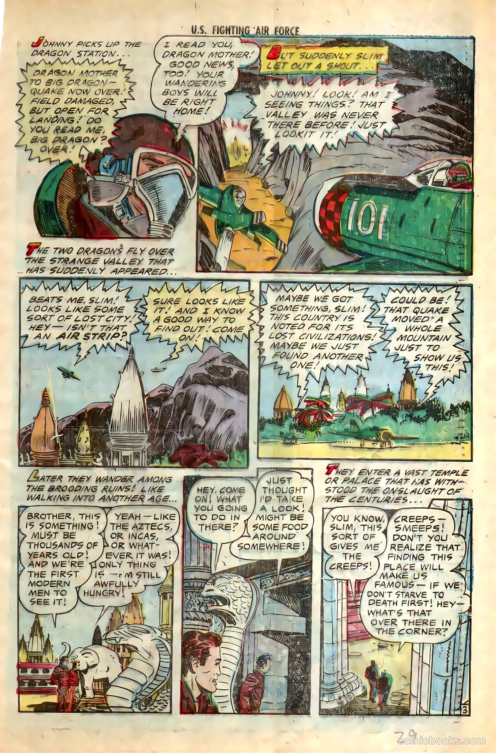 U.S. Fighting Air Force #24 (1956) — page 29 of 36
