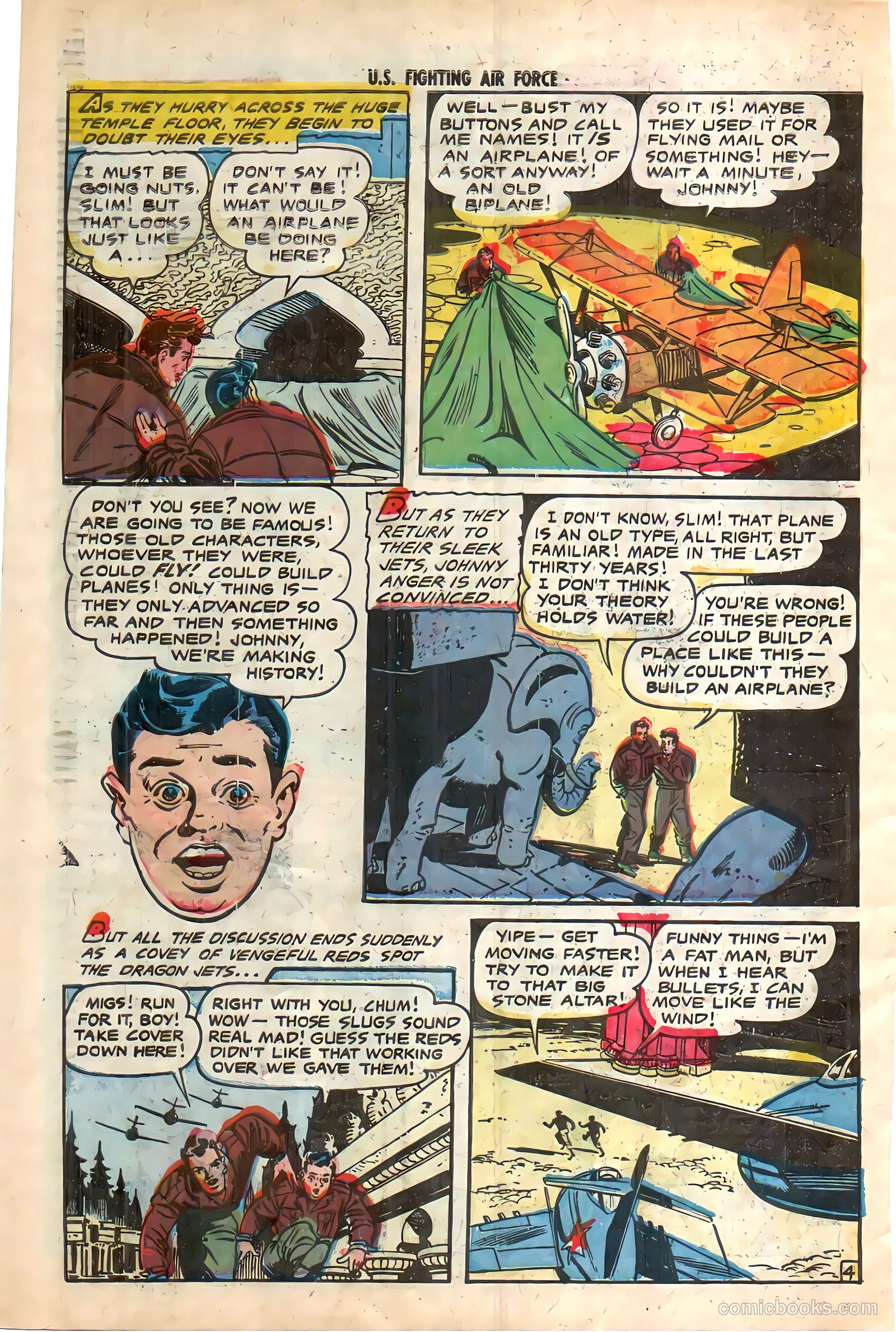 U.S. Fighting Air Force #24 (1956) — page 30 of 36