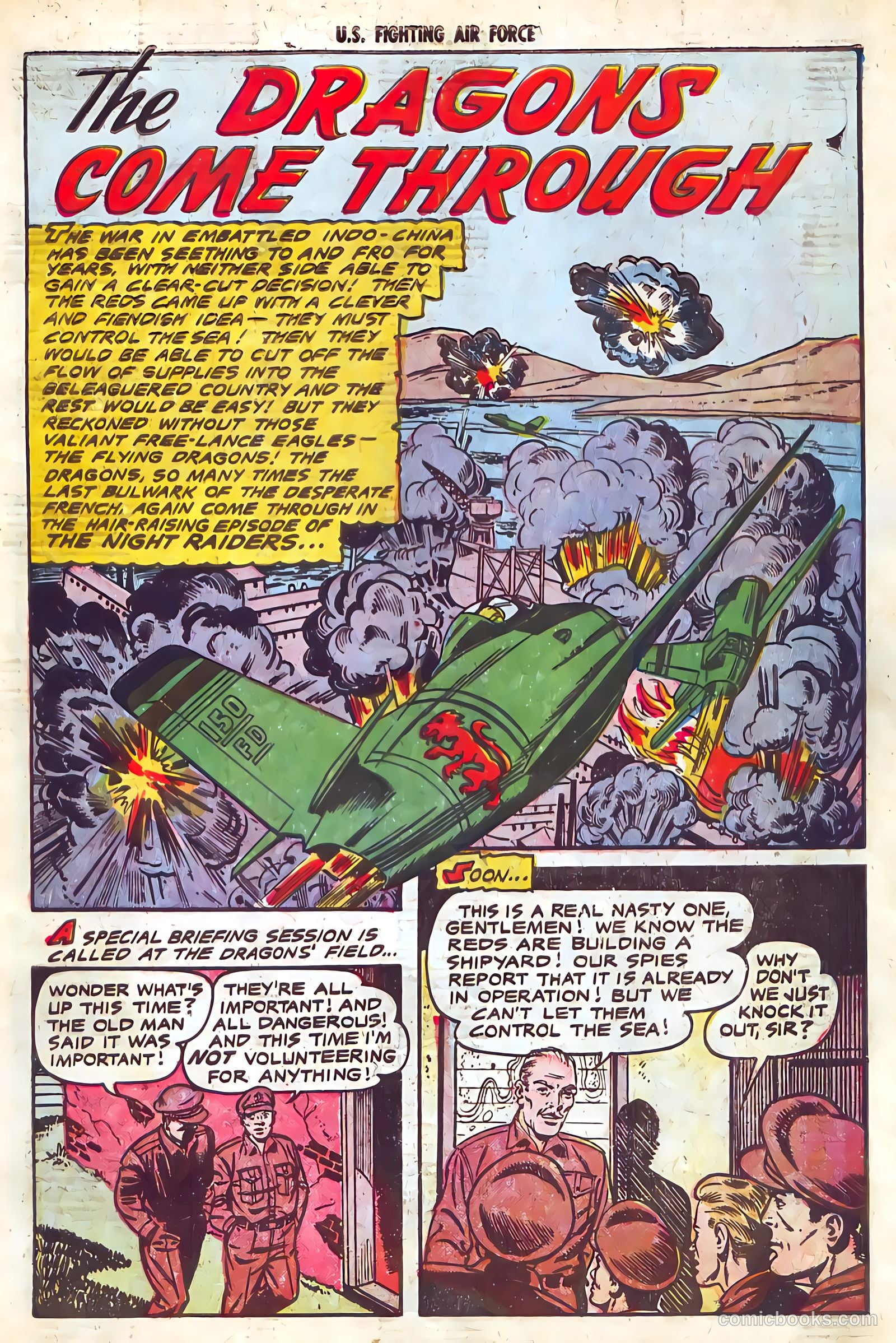U.S. Fighting Air Force #26 (1956) — page 3 of 36
