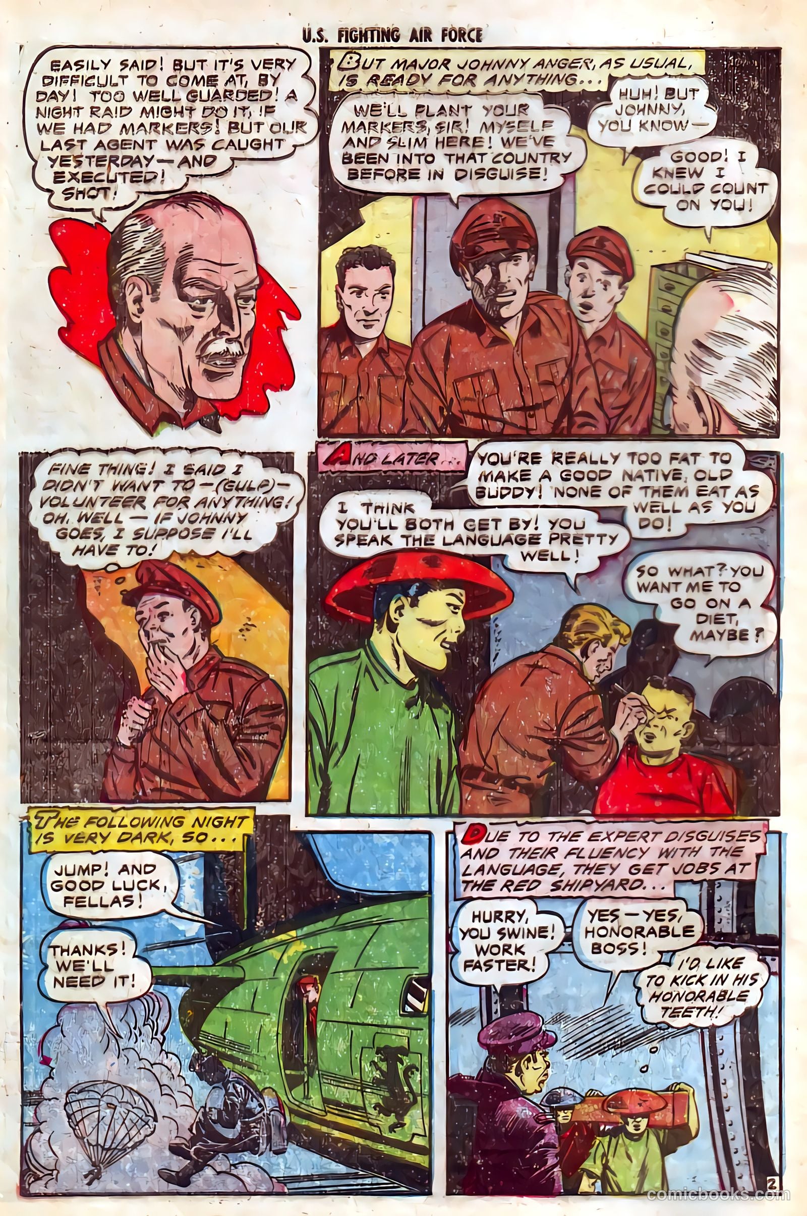 U.S. Fighting Air Force #26 (1956) — page 4 of 36