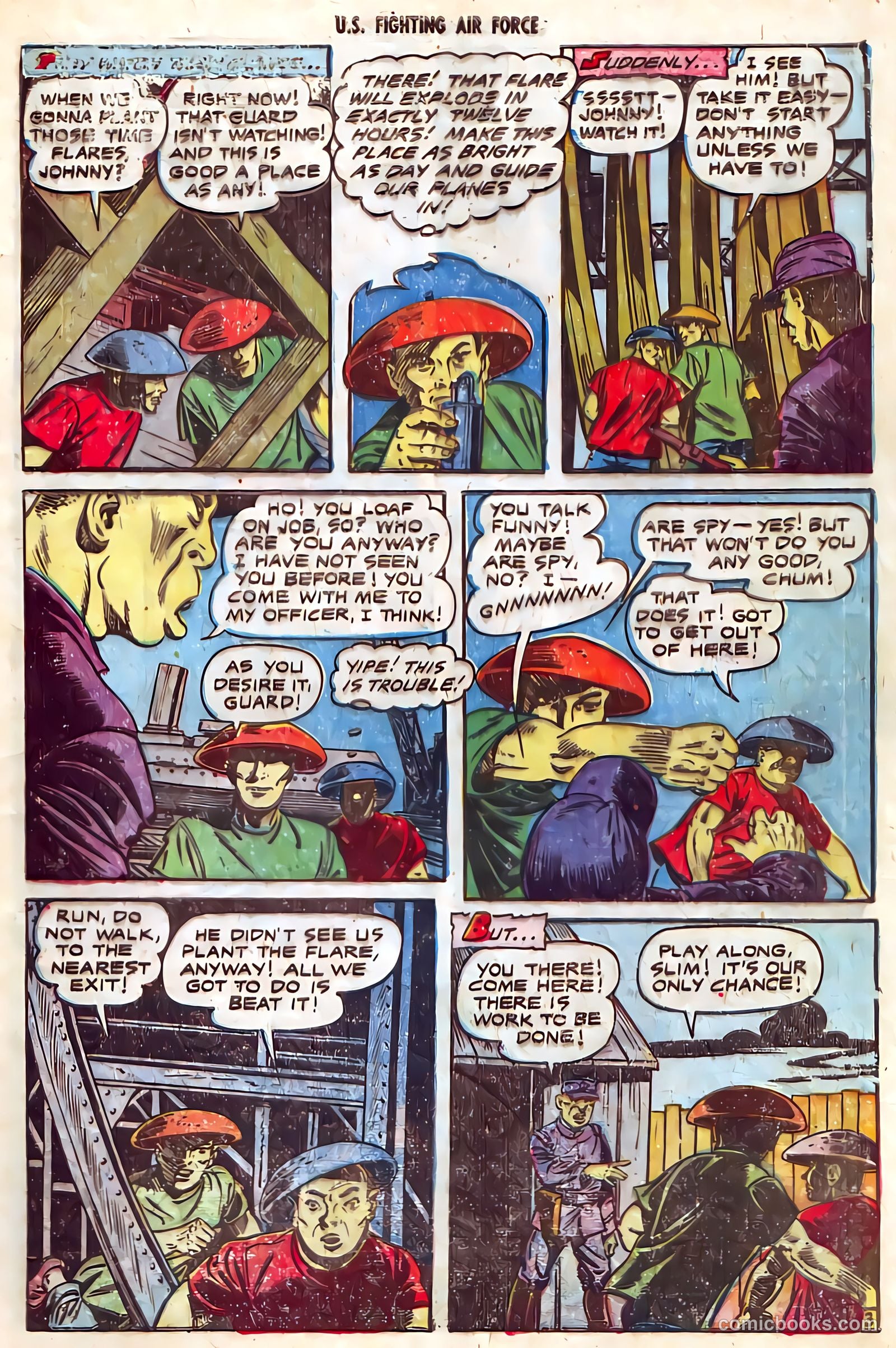 U.S. Fighting Air Force #26 (1956) — page 5 of 36
