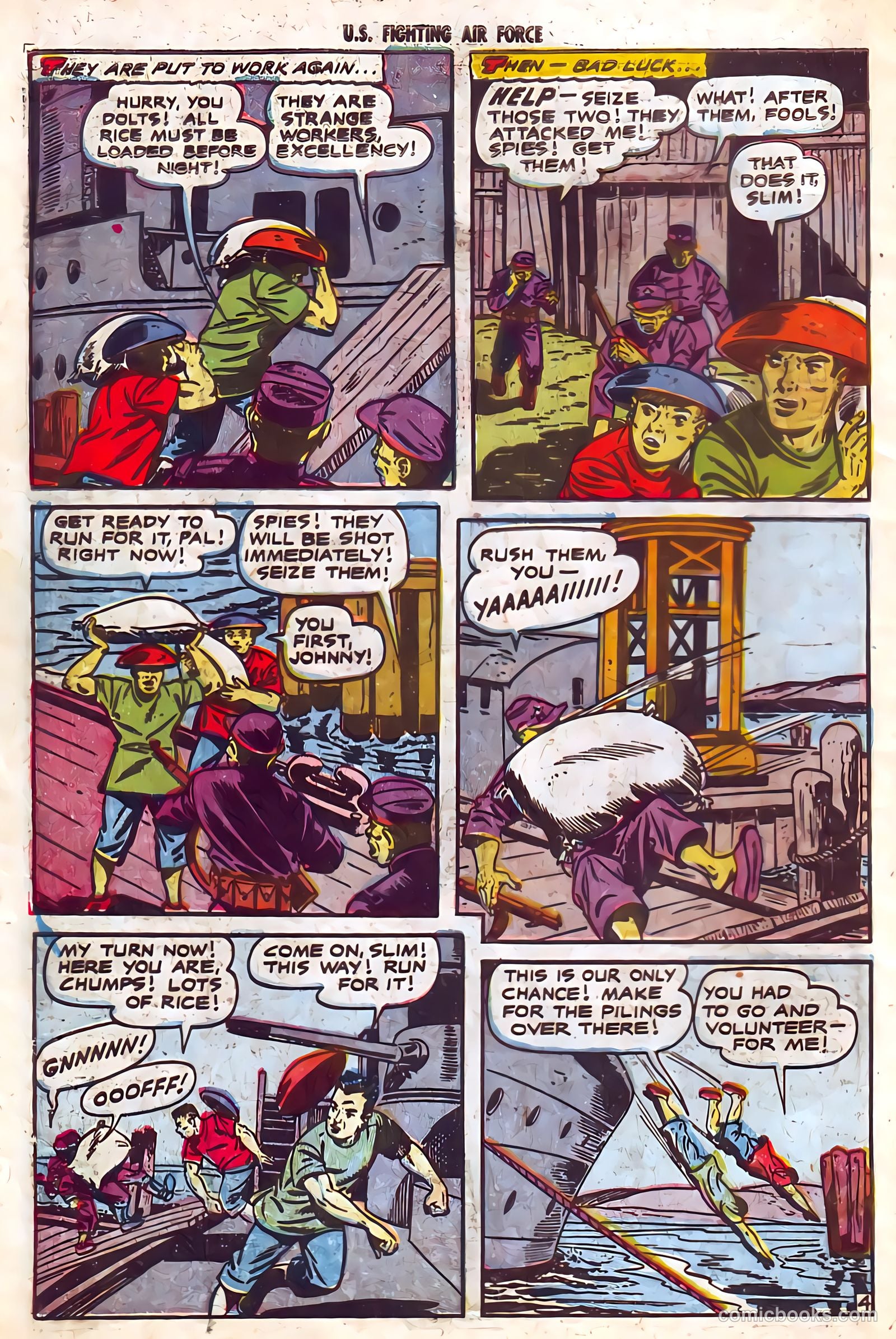 U.S. Fighting Air Force #26 (1956) — page 6 of 36