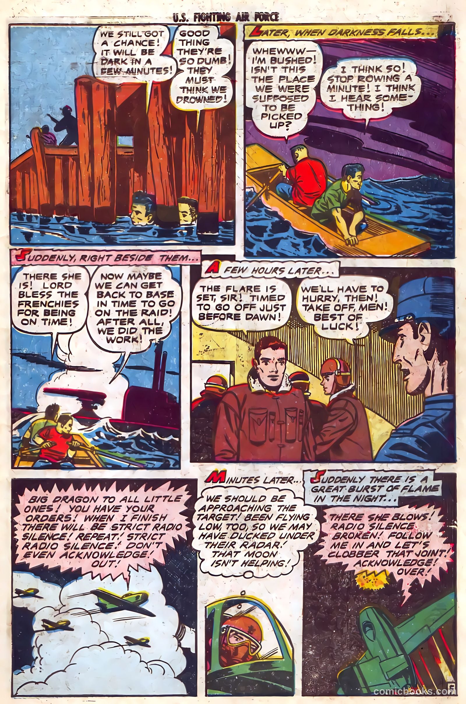 U.S. Fighting Air Force #26 (1956) — page 7 of 36