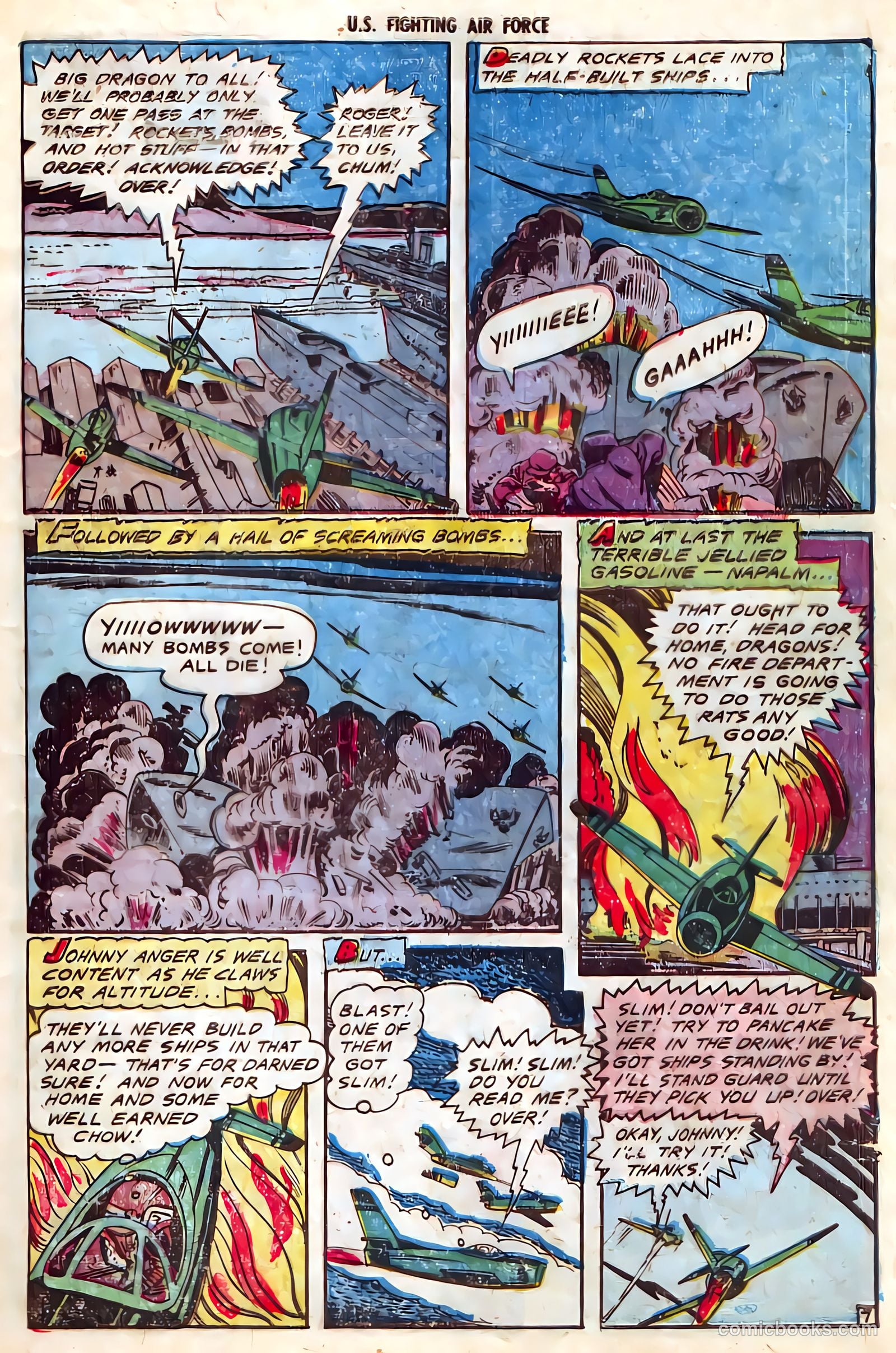 U.S. Fighting Air Force #26 (1956) — page 9 of 36