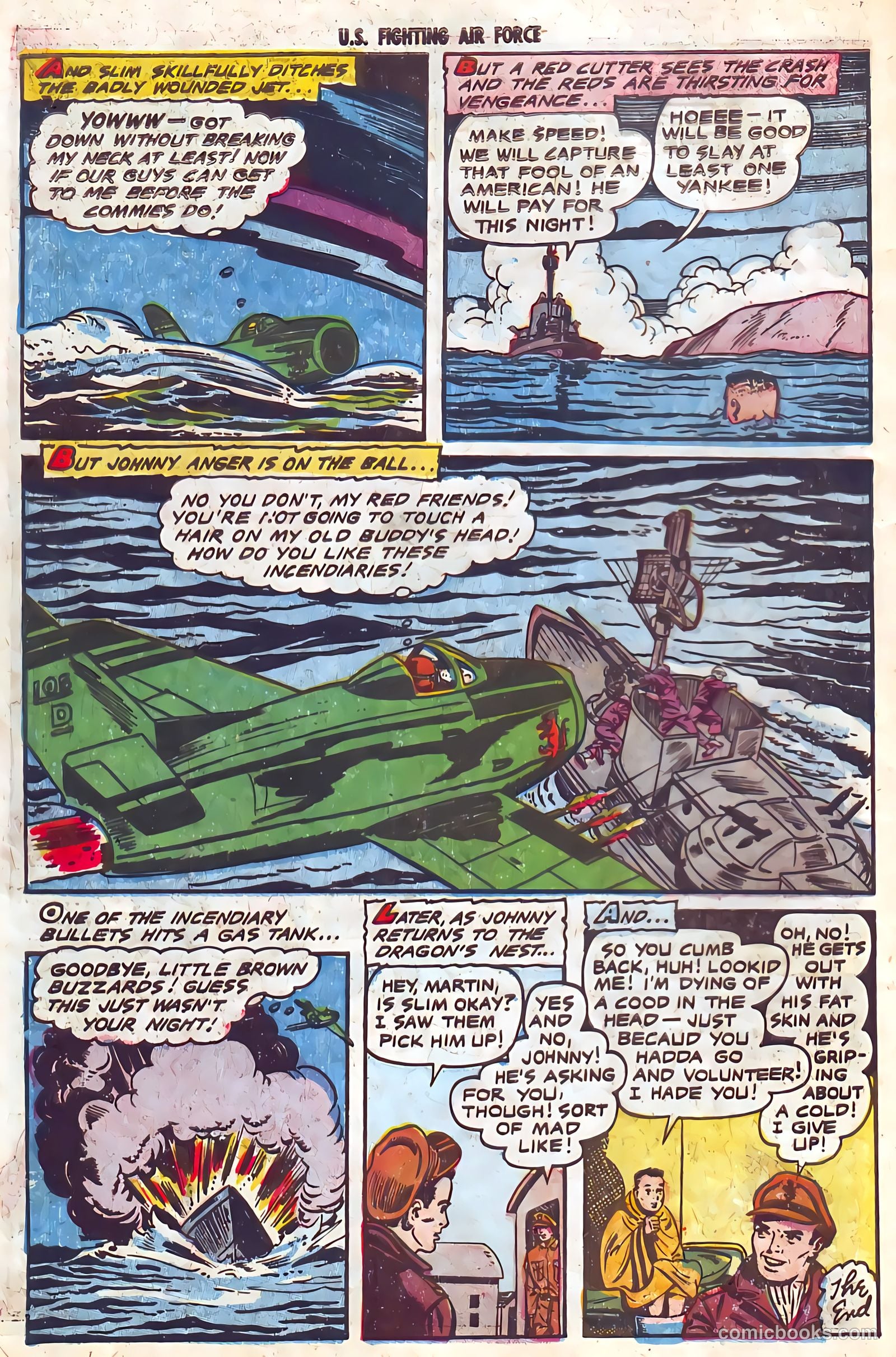 U.S. Fighting Air Force #26 (1956) — page 10 of 36