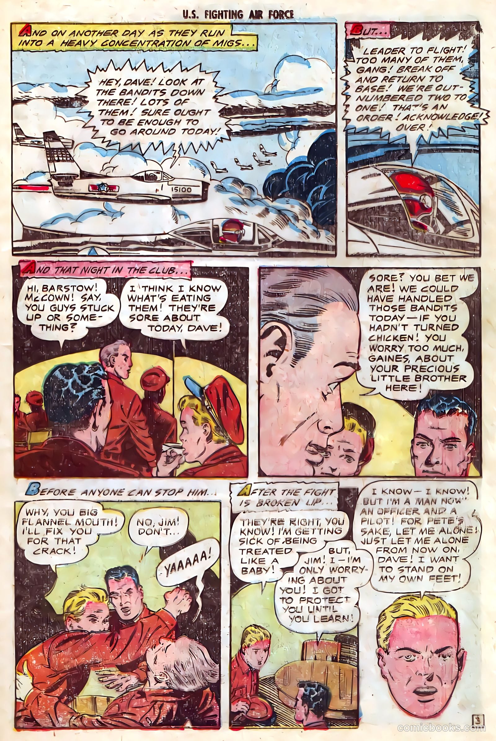 U.S. Fighting Air Force #26 (1956) — page 13 of 36