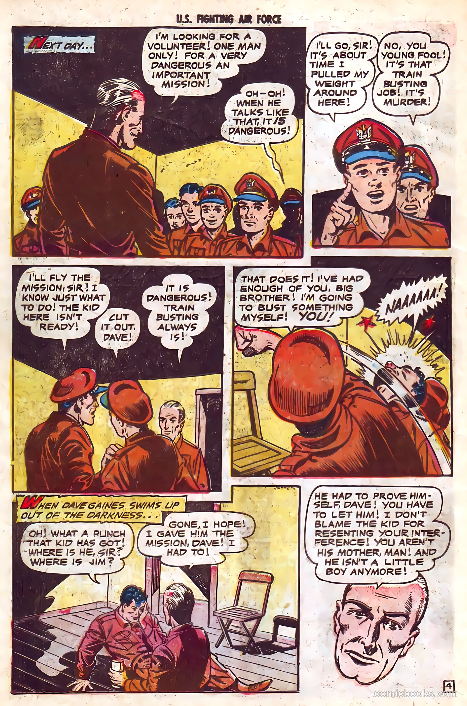 U.S. Fighting Air Force #26 (1956) — page 14 of 36