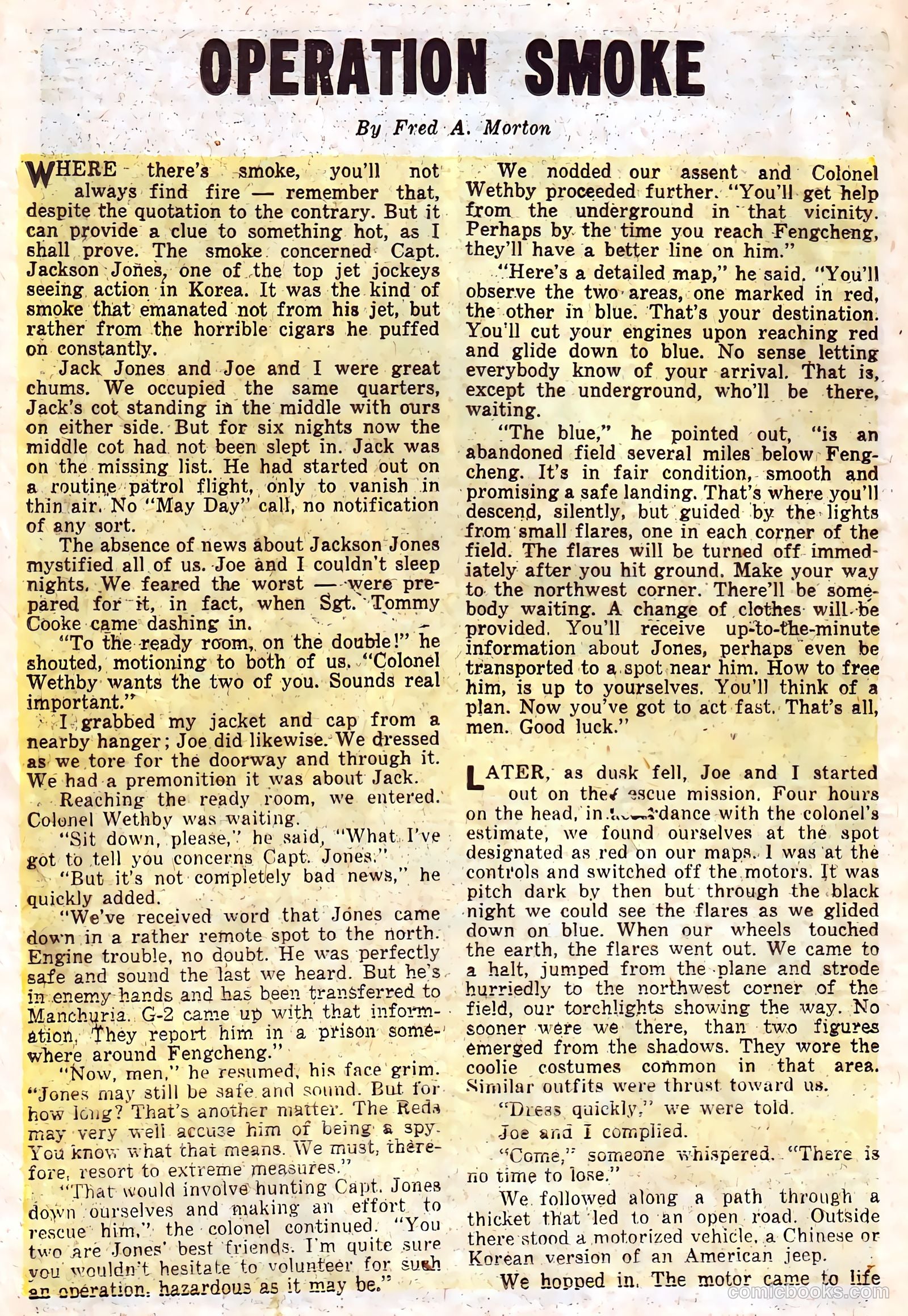 U.S. Fighting Air Force #26 (1956) — page 18 of 36