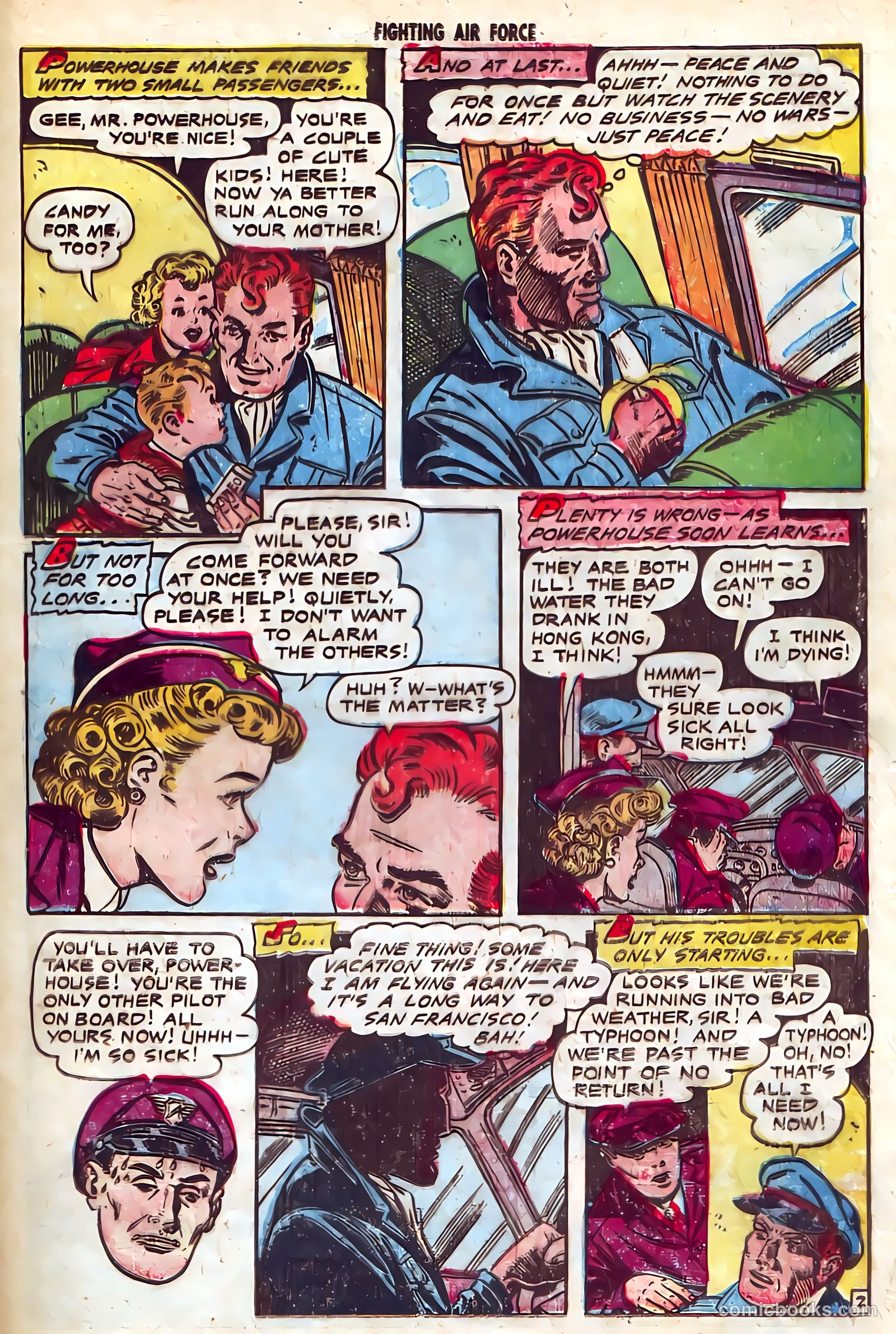 U.S. Fighting Air Force #26 (1956) — page 21 of 36
