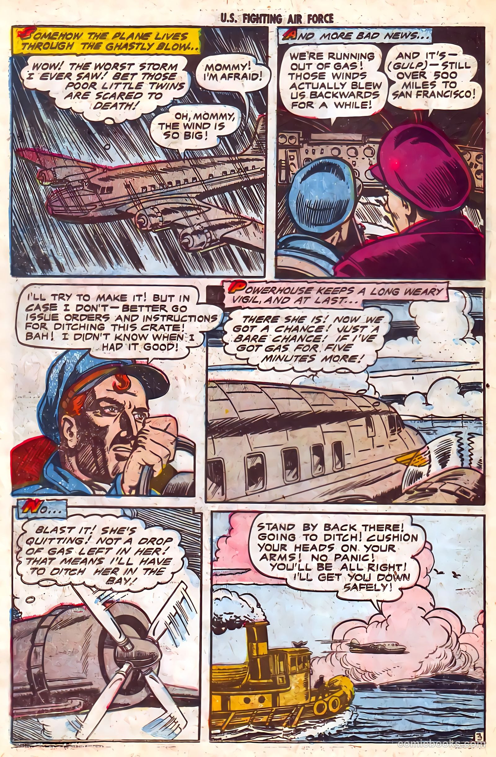 U.S. Fighting Air Force #26 (1956) — page 22 of 36