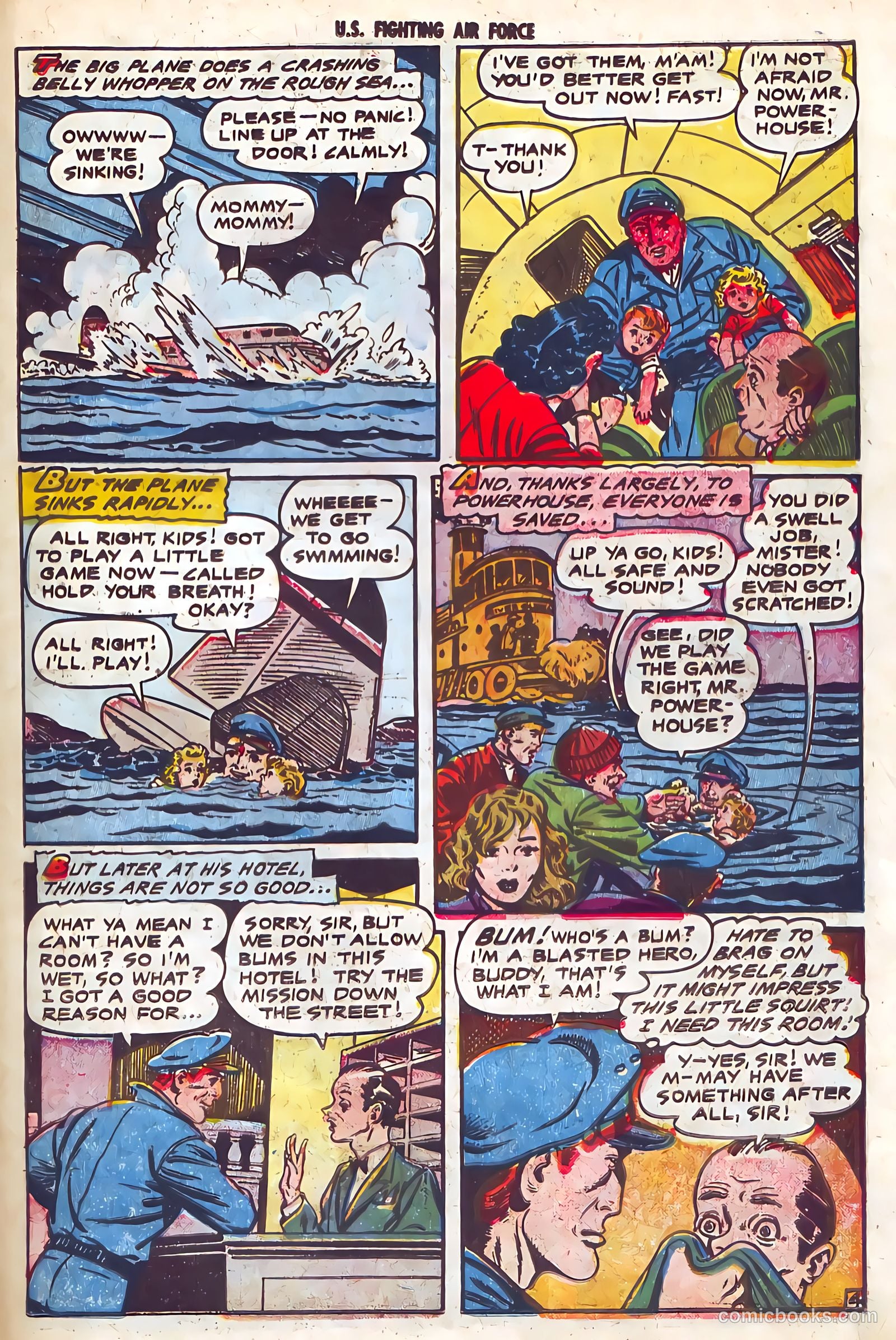 U.S. Fighting Air Force #26 (1956) — page 23 of 36